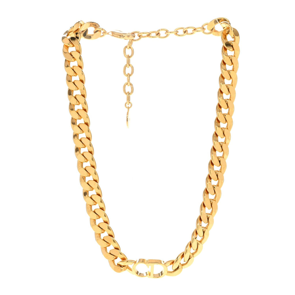 Metal Danseuse Etoile Chain Choker Necklace Gold