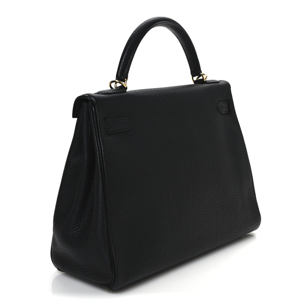 Togo Kelly Retourne 32 Black