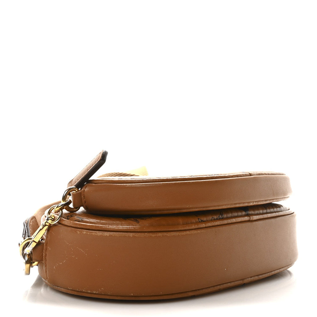 Visetos Small Aren Multifunction Crossbody Pouch Cognac