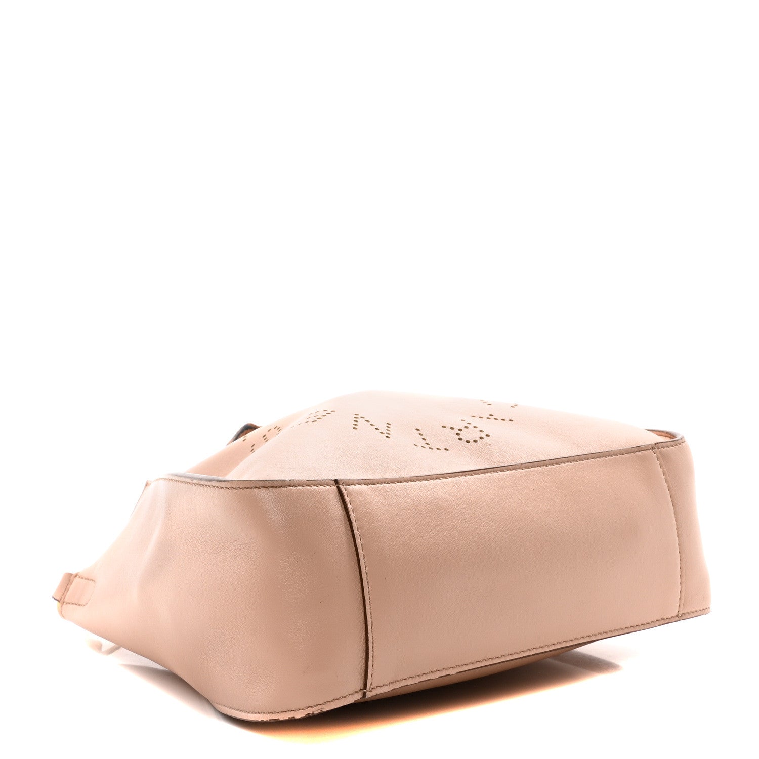 Eco Alter Nappa Perforated Logo Crossbody Blush Brown