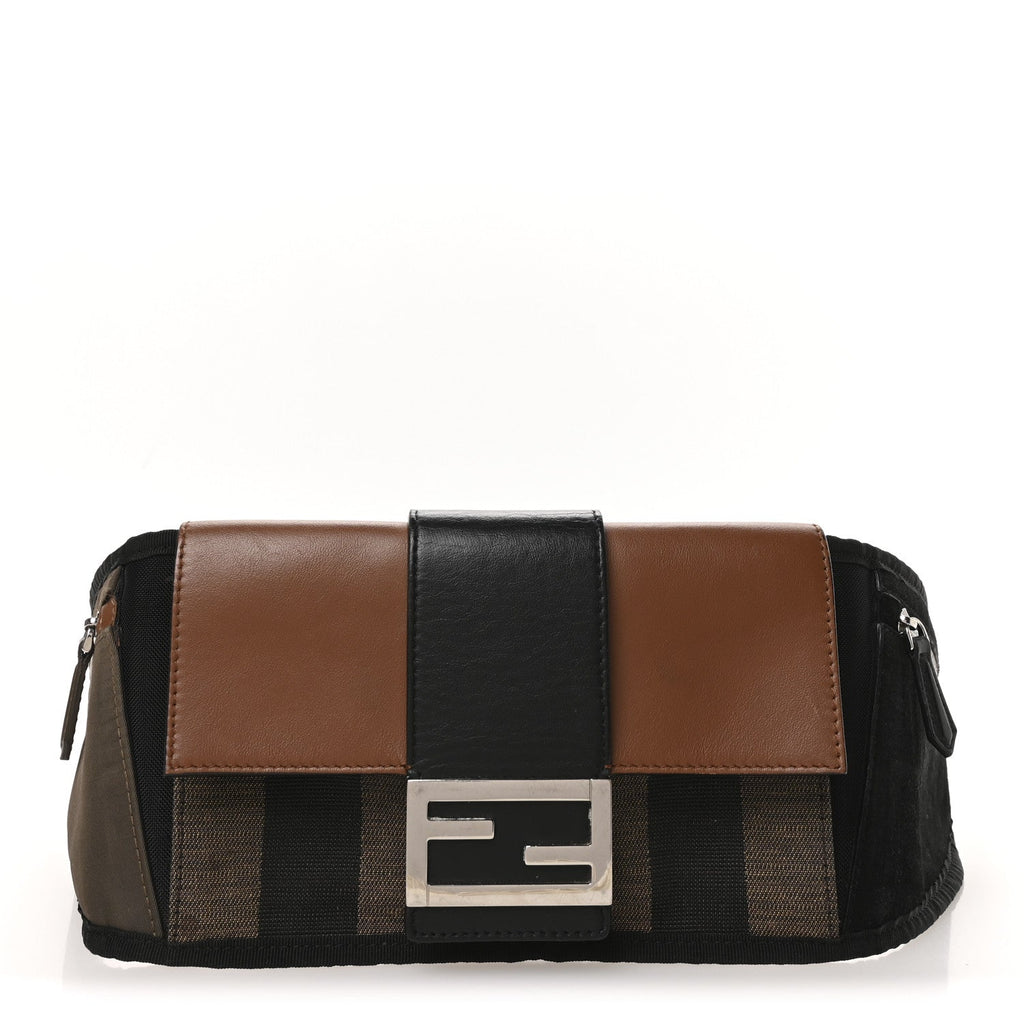 Vitello Grace Pequin Belt Pouch Tobacco