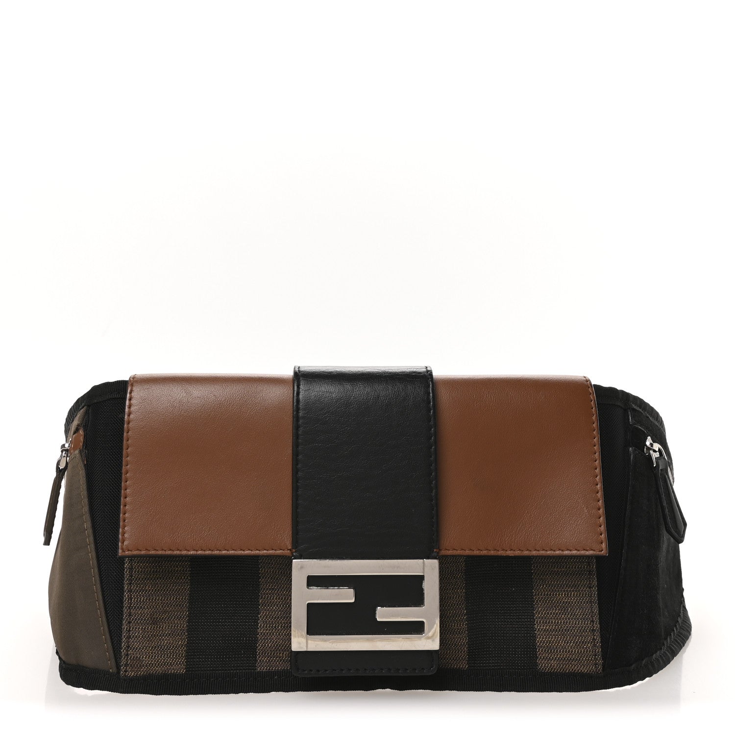 Vitello Grace Pequin Belt Pouch Tobacco