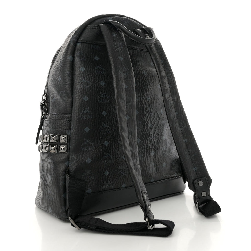 Visetos Medium Side Studs Stark Backpack Black