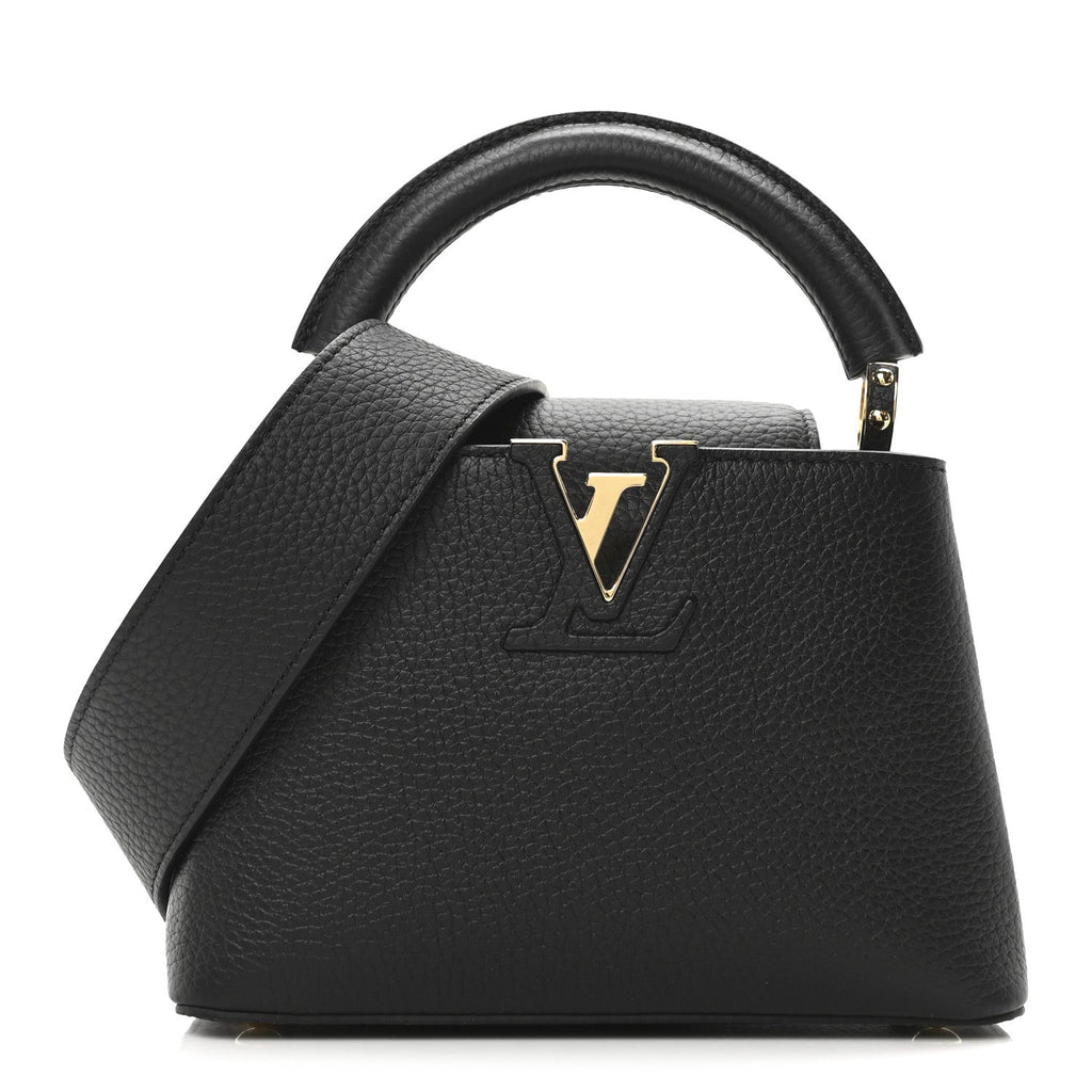 Taurillon Mini Capucines Black
