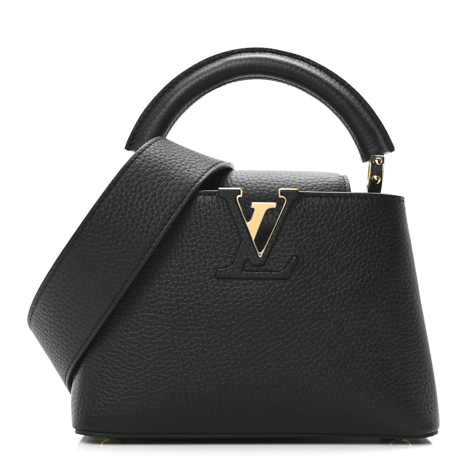 Taurillon Mini Capucines Black