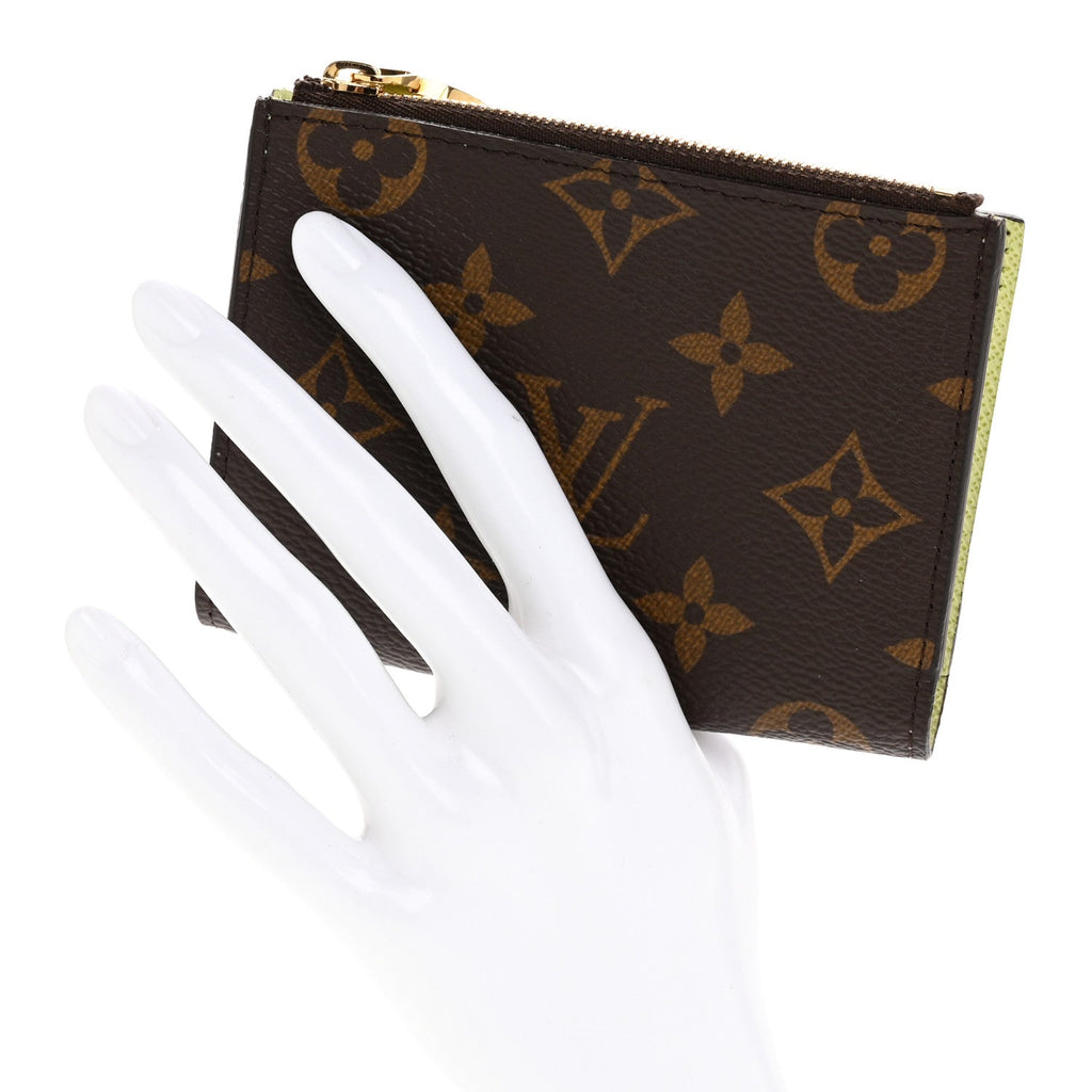 Monogram Lisa Wallet Light Green