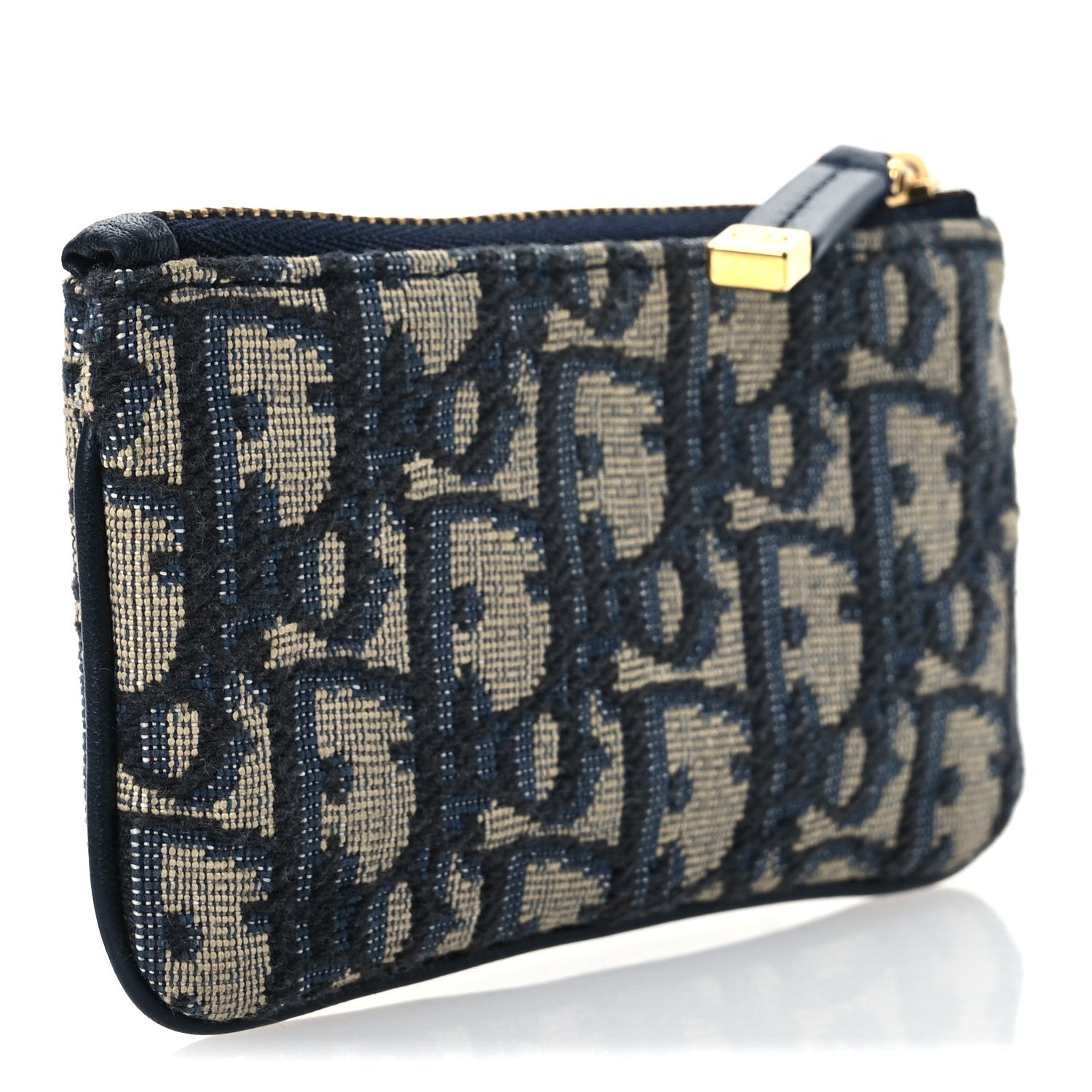 Oblique Key Case Blue