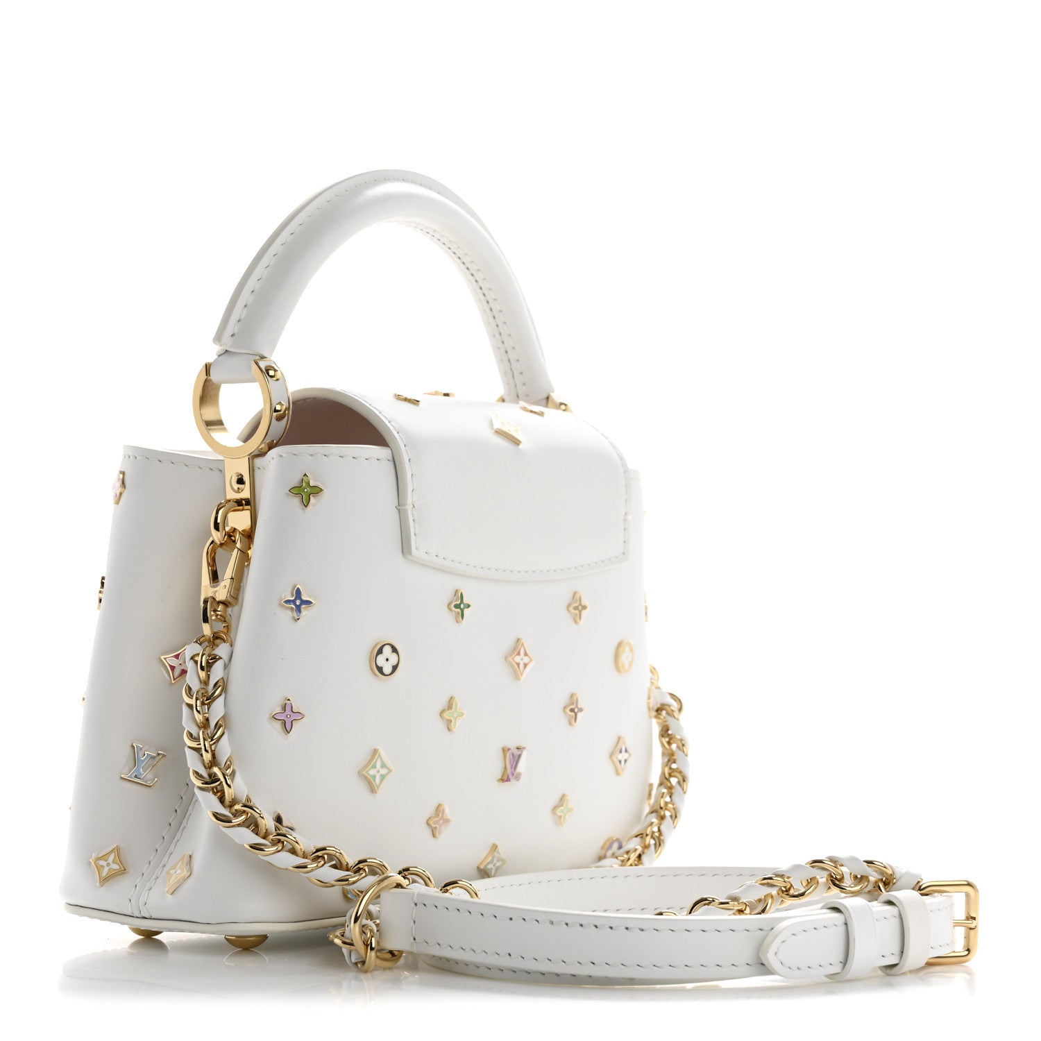 LV X TM Cowhide Mini Capucines Multicolor