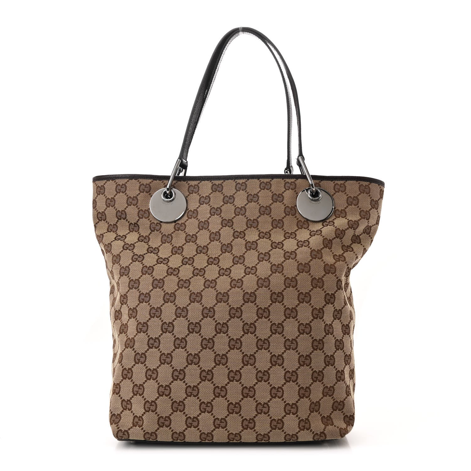 Monogram Large Eclipse Tote  Brown