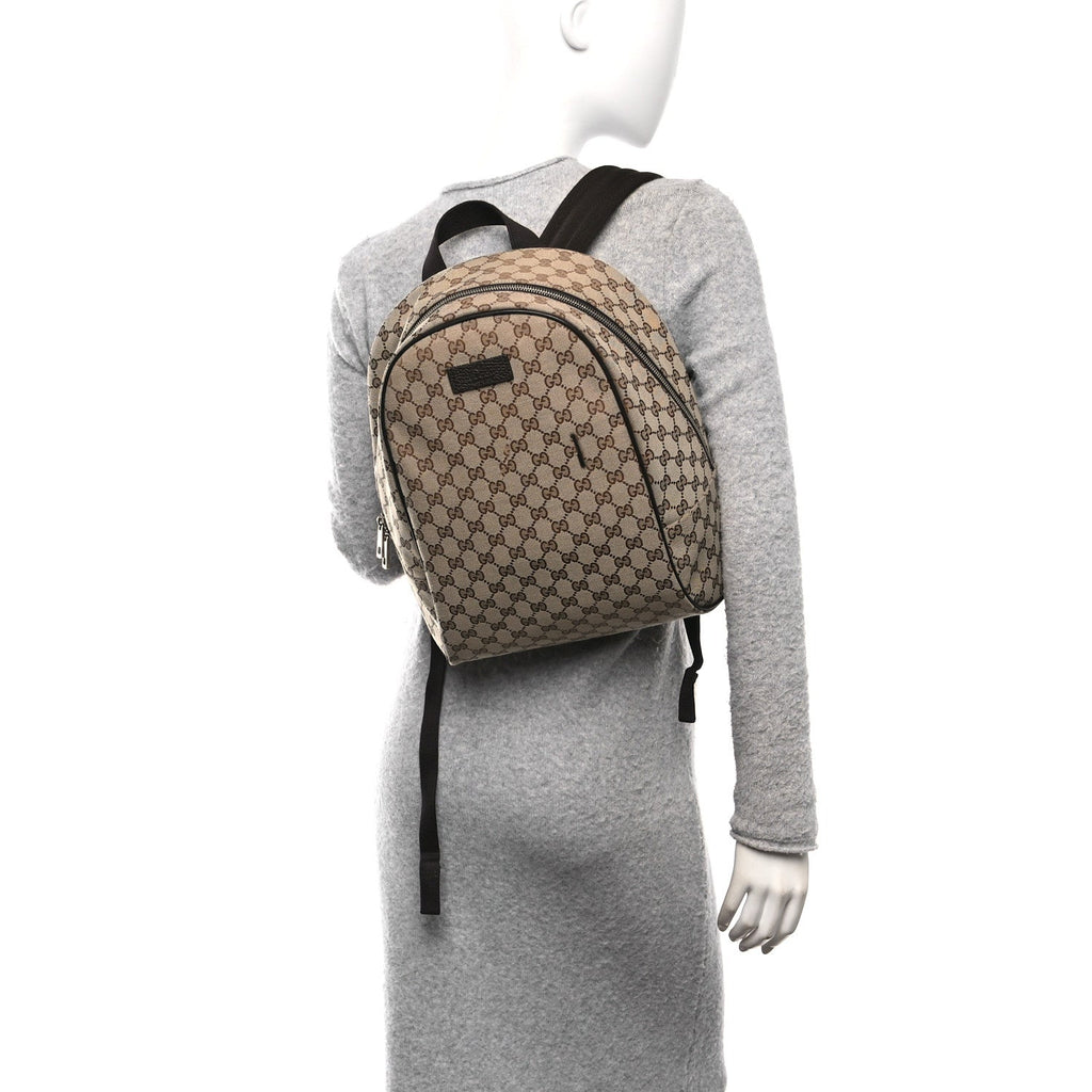 Monogram Travel Backpack Dark Brown