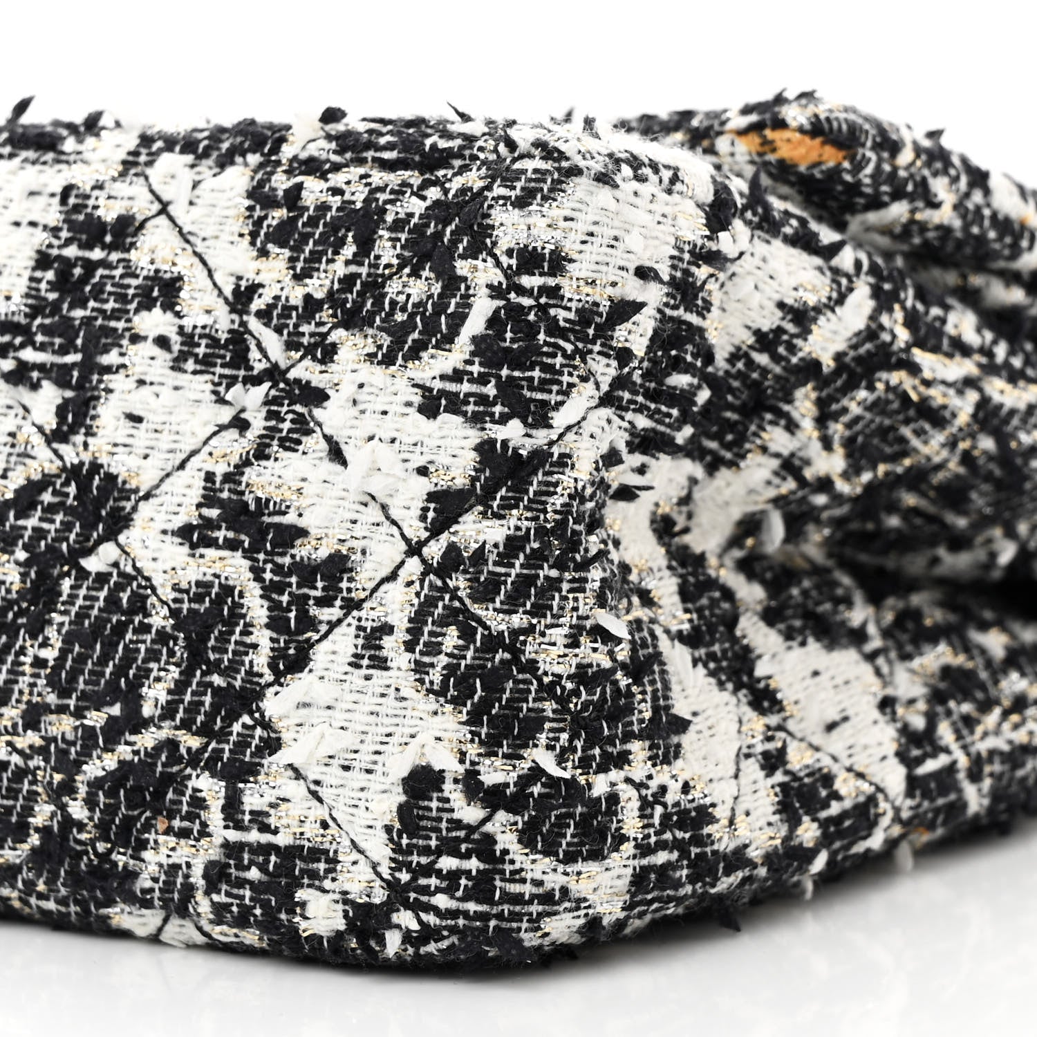 Tweed Camellia Quilted 2.55 Reissue 226 Flap Ecru