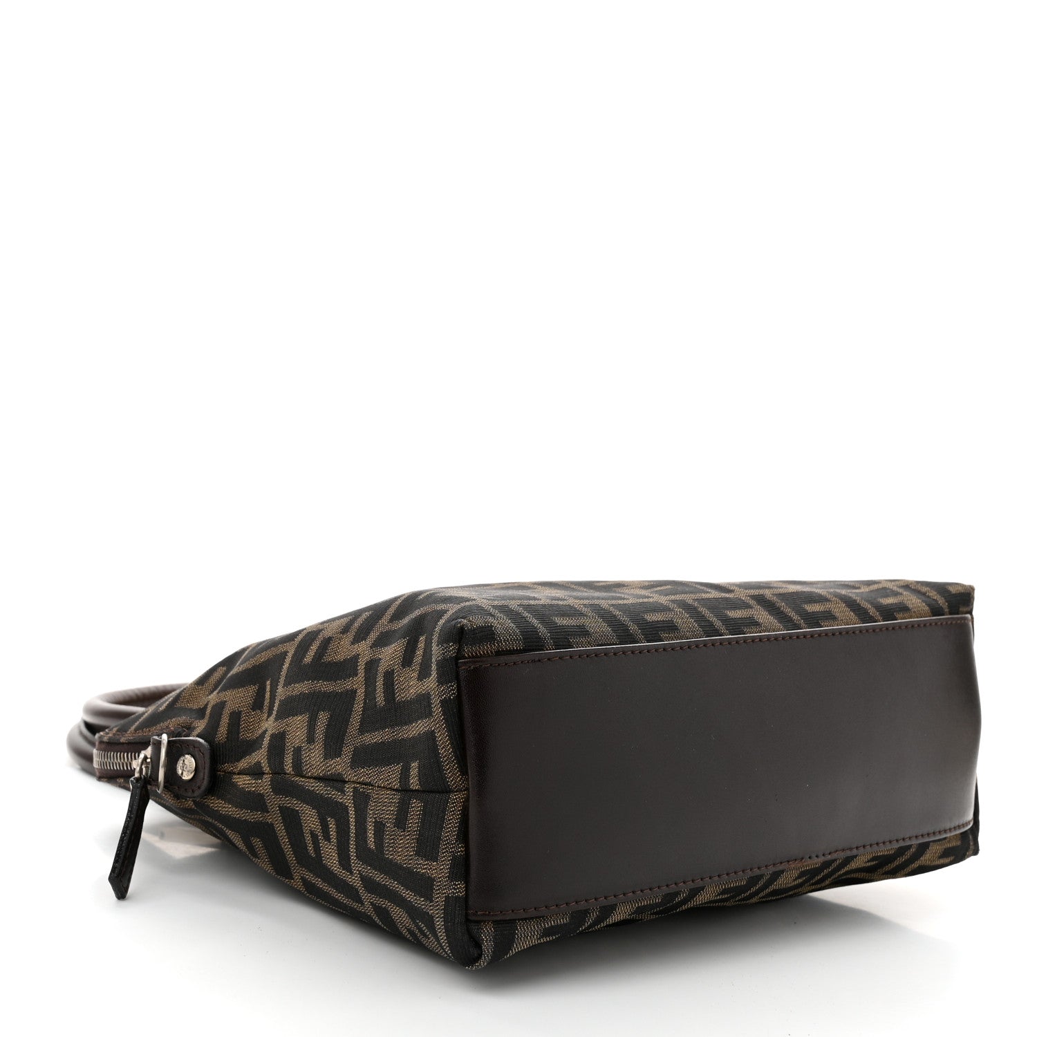 Zucca Top Handle Shoulder Bag Tote Tobacco