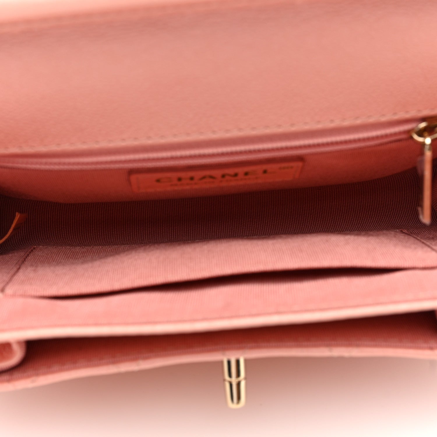 Calfskin Quilted Smart Pocket Crossbody Bag Light Pink