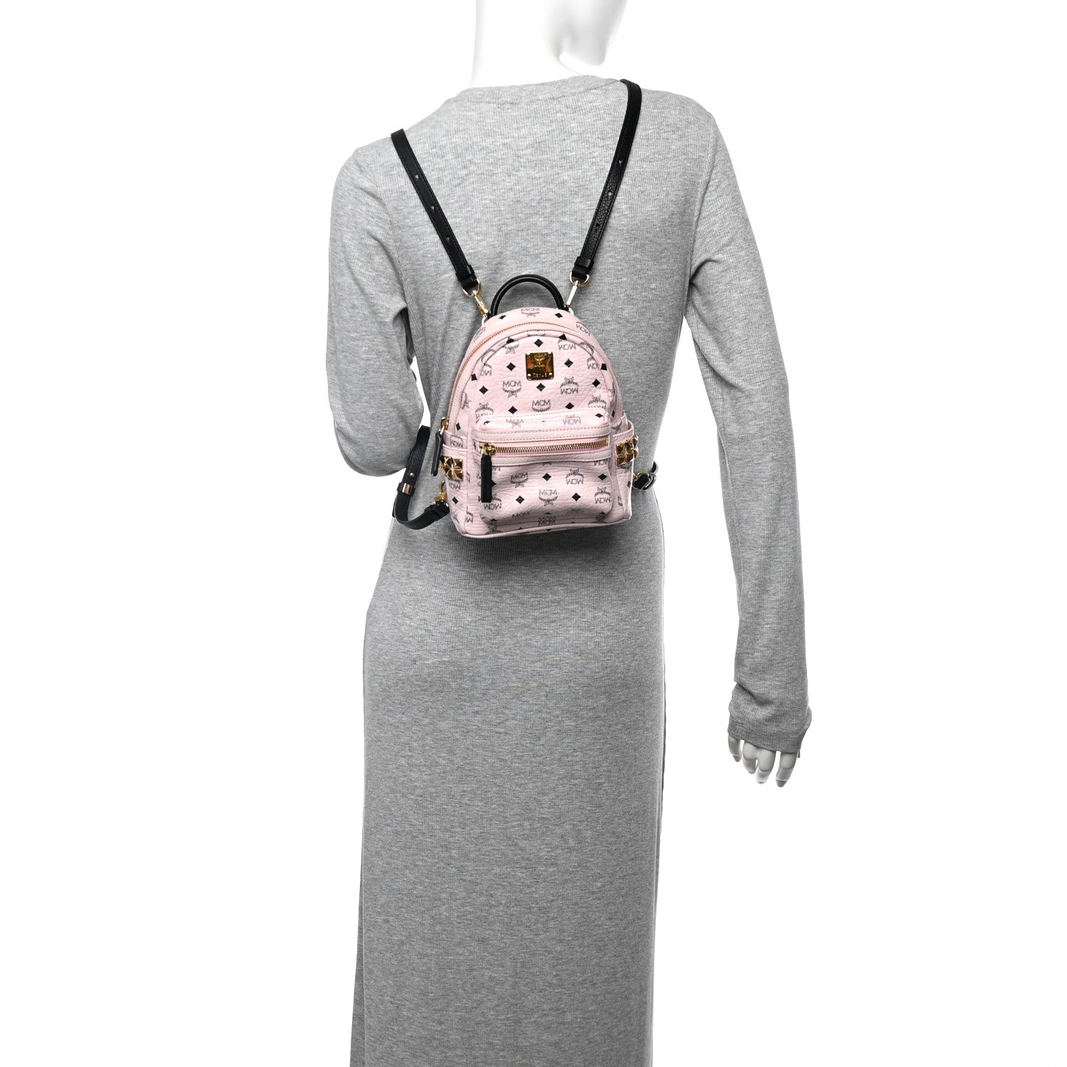 Visetos Side Stud X-Mini Stark Backpack Soft Pink