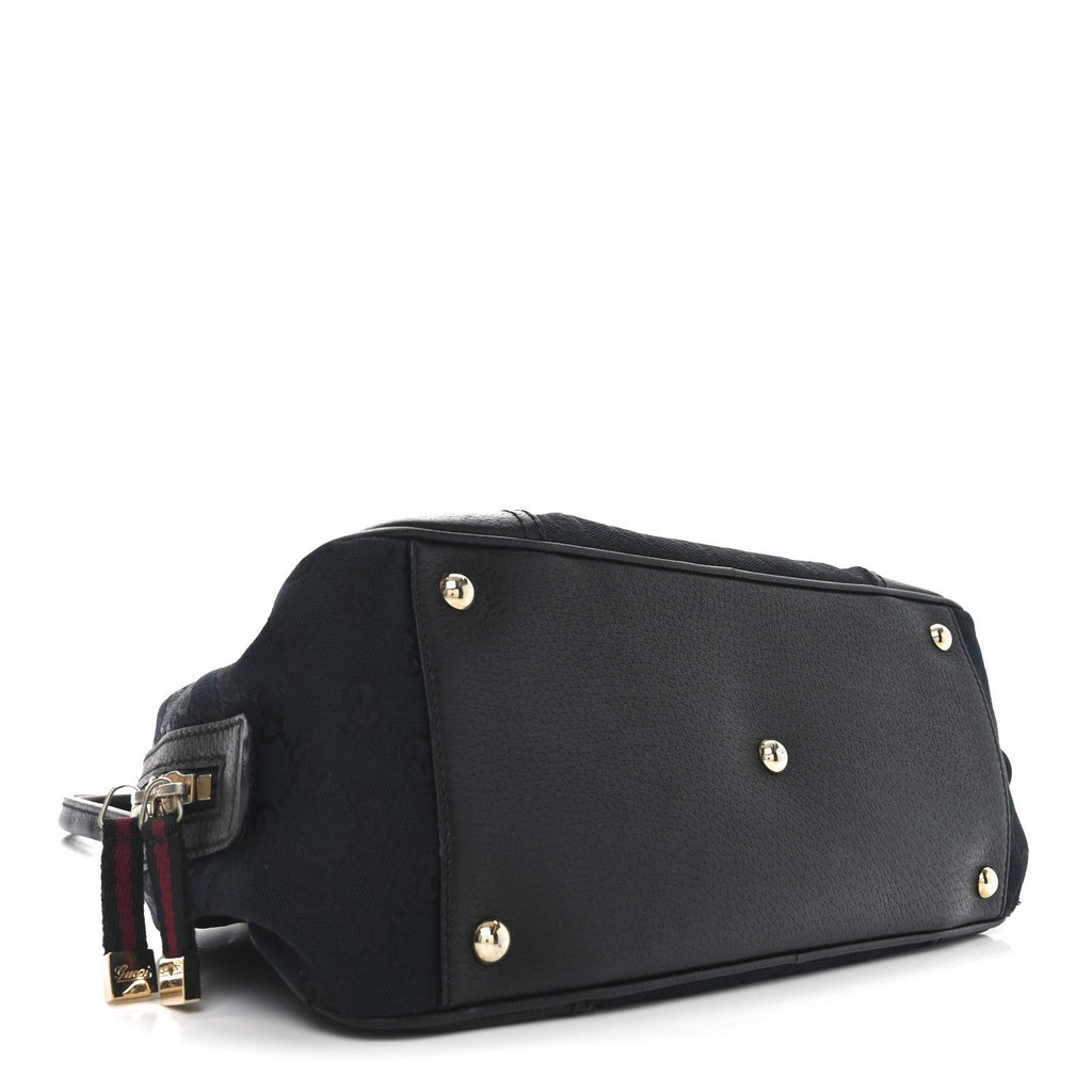 Monogram Small Princy Satchel Black