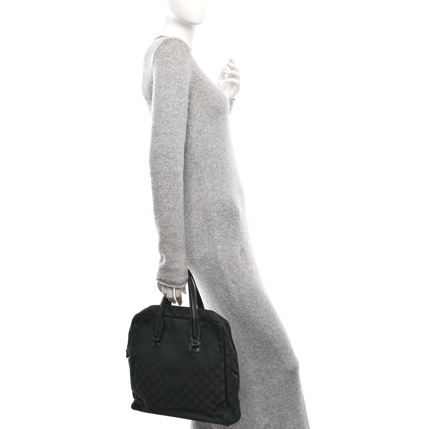 Monogram Tote Black