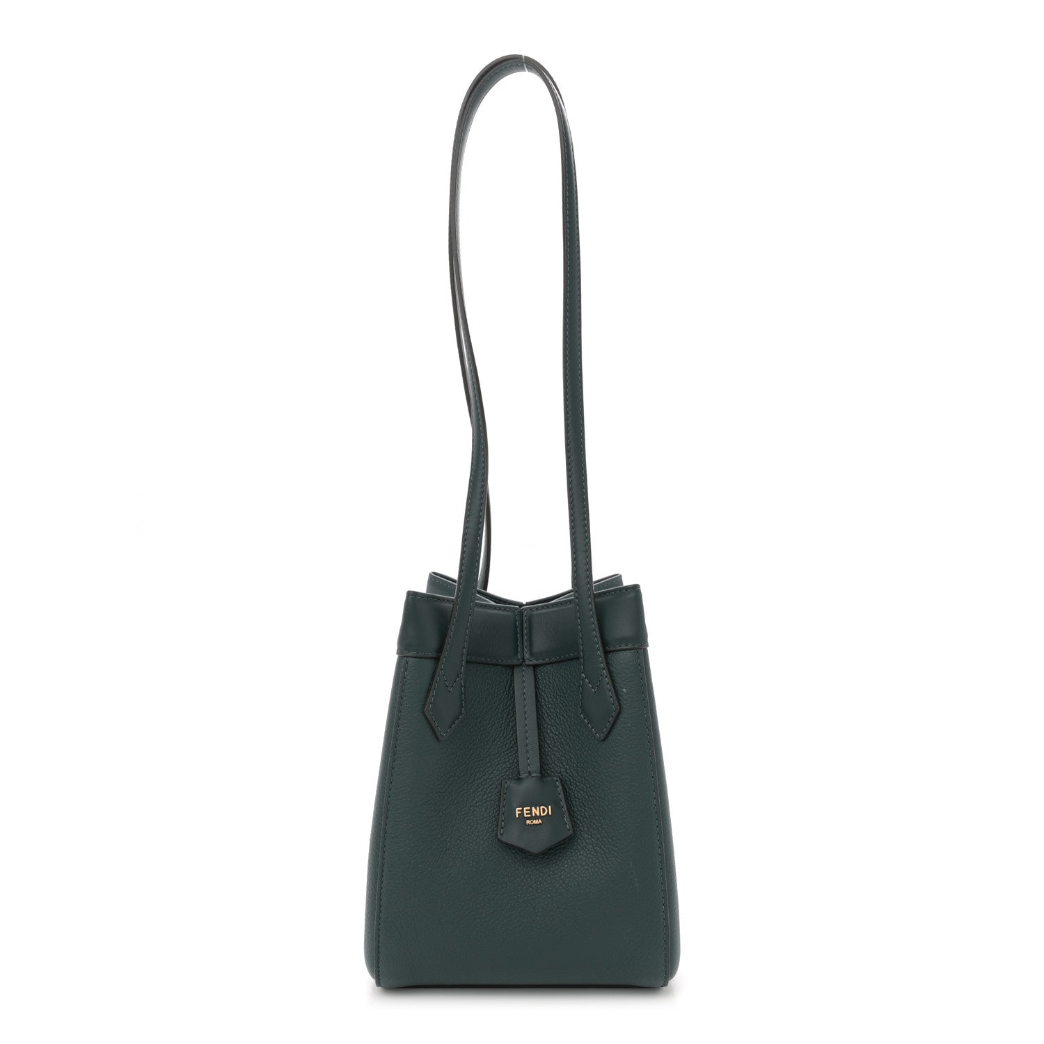 Vitello Cher Grace Mini Fendi Origami Verde Inglese