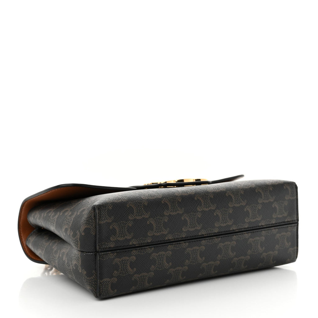 Triomphe Canvas Medium Victoire Tan