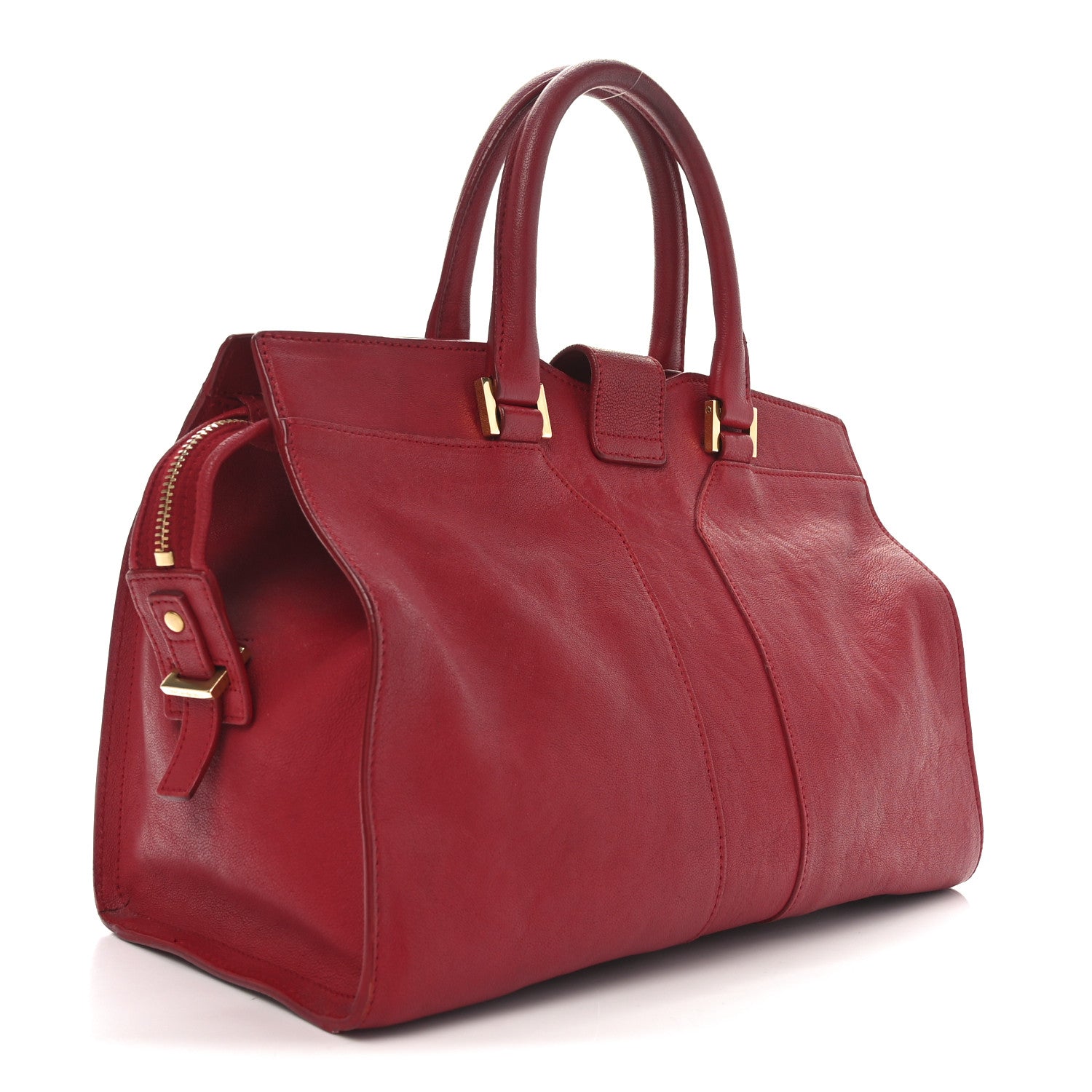 Sheepskin Small Cabas ChYc Rouge Orient
