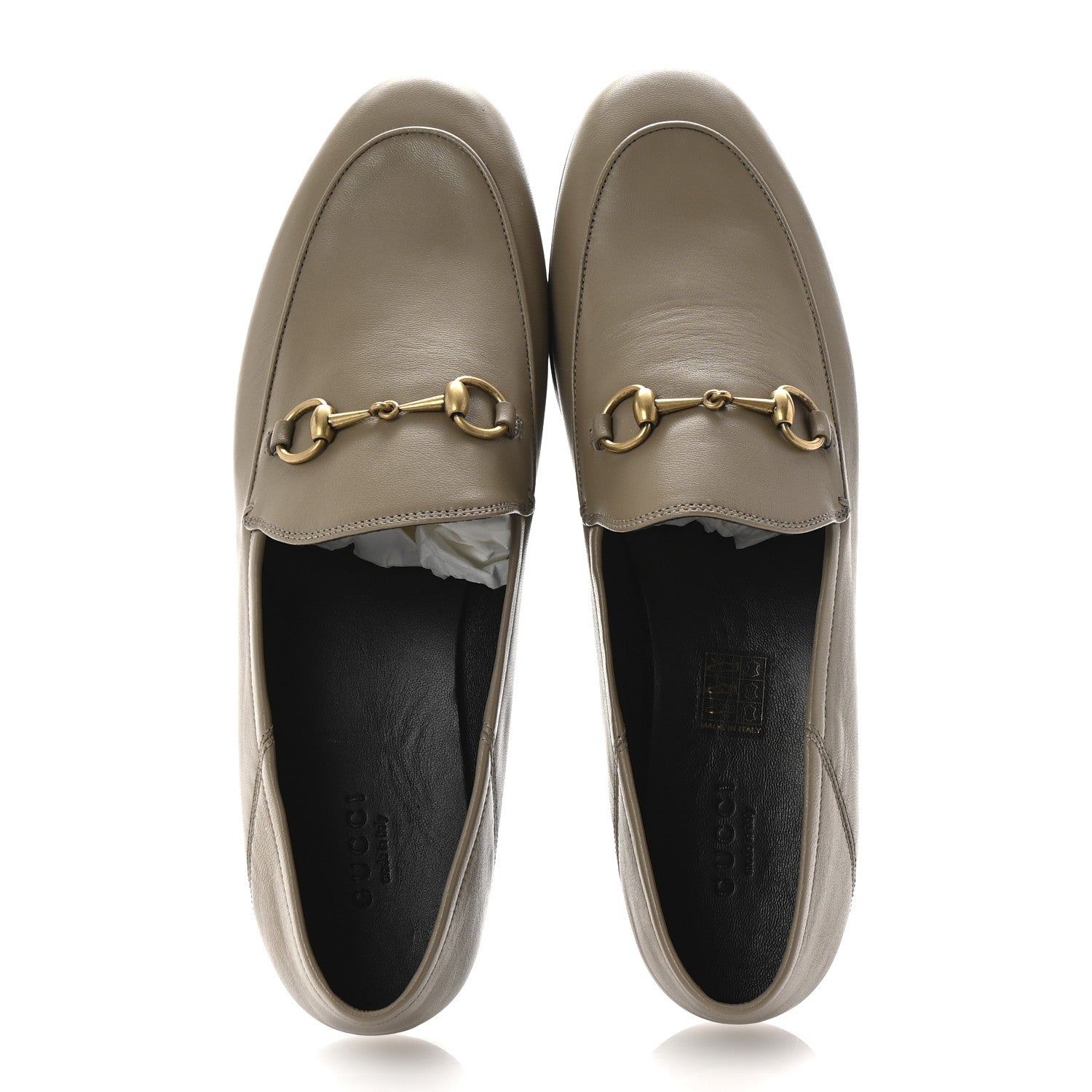 Lambskin Womens Brixton Horsebit Loafers 40 Mud