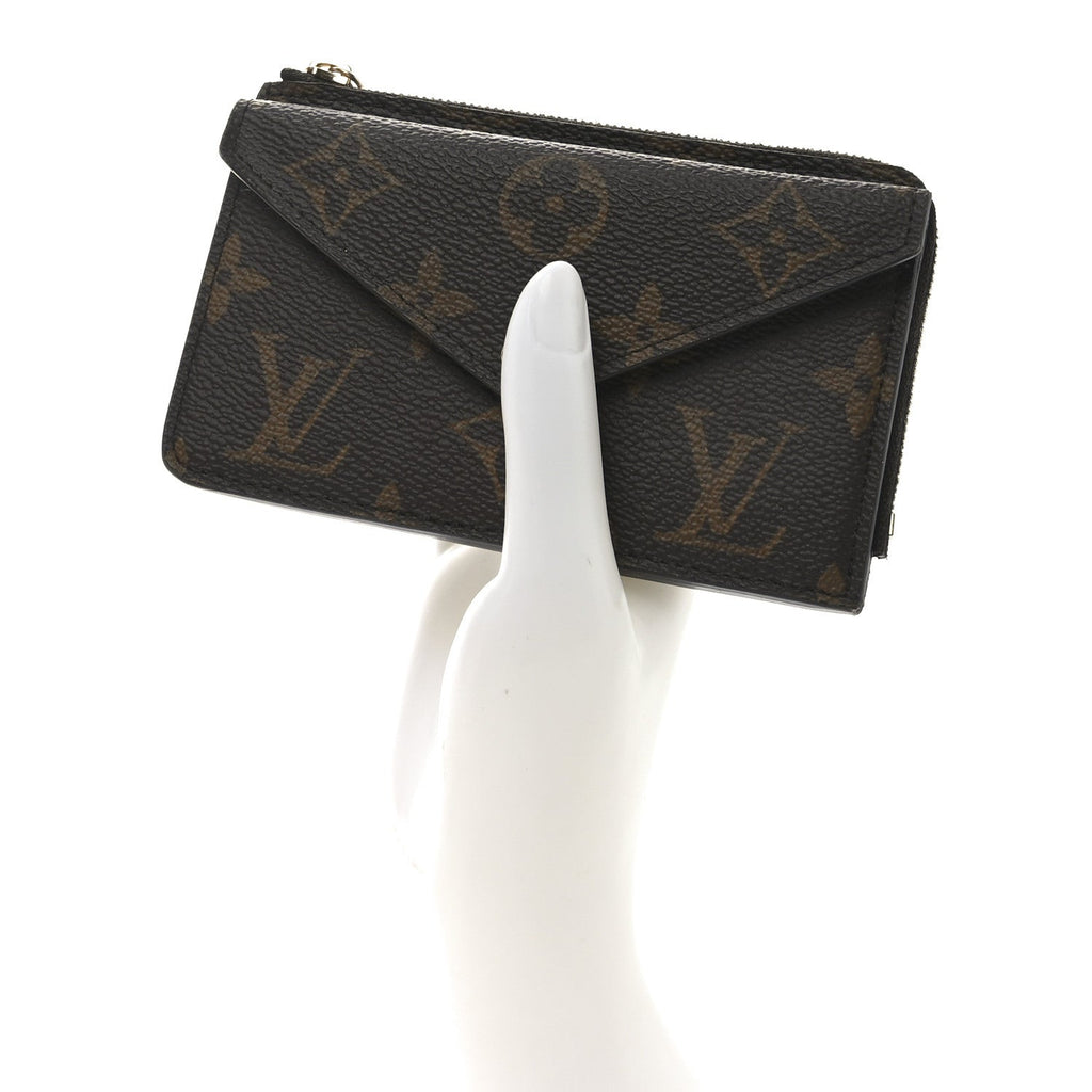 Monogram Recto Verso  Holder Black