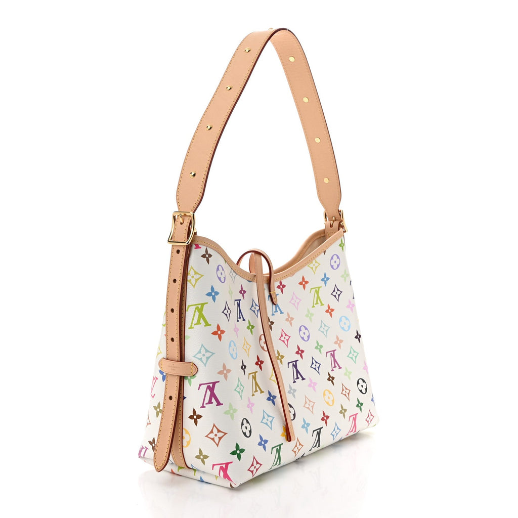 LV X TM Monogram Multicolor CarryAll PM White