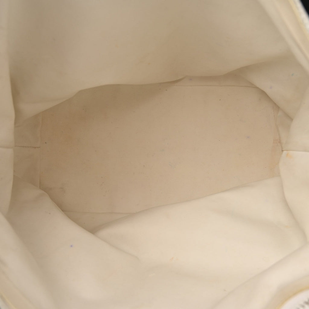 Canvas Coco Hearts Print Tote Blue
