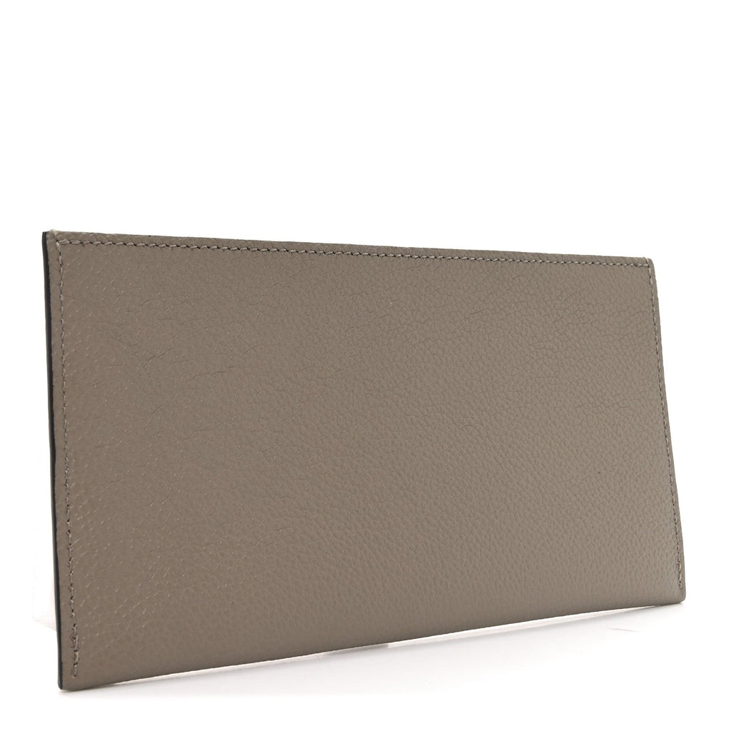 Calfskin Felicie Chain Wallet  Holder Insert Galet