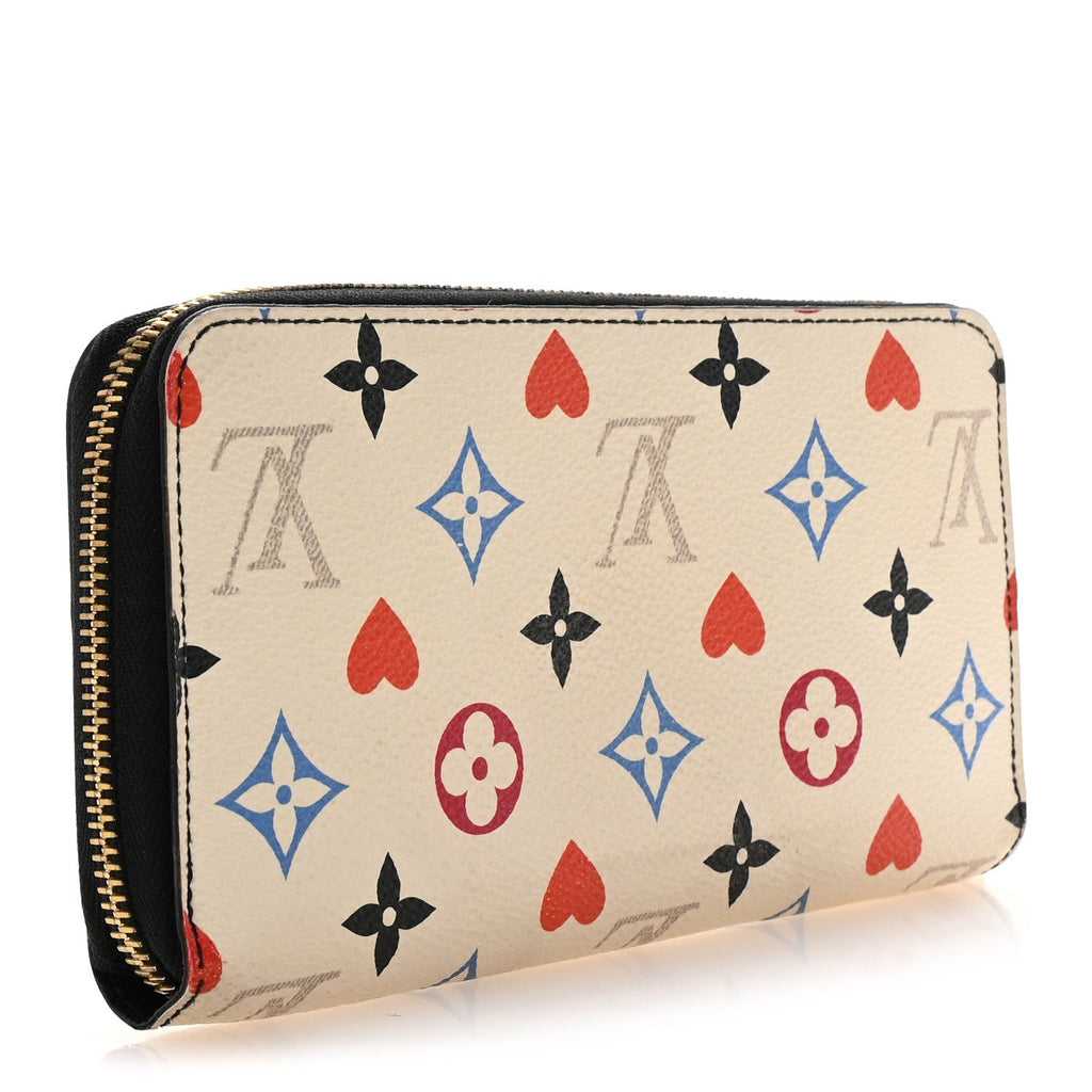 Game On Zippy Wallet White