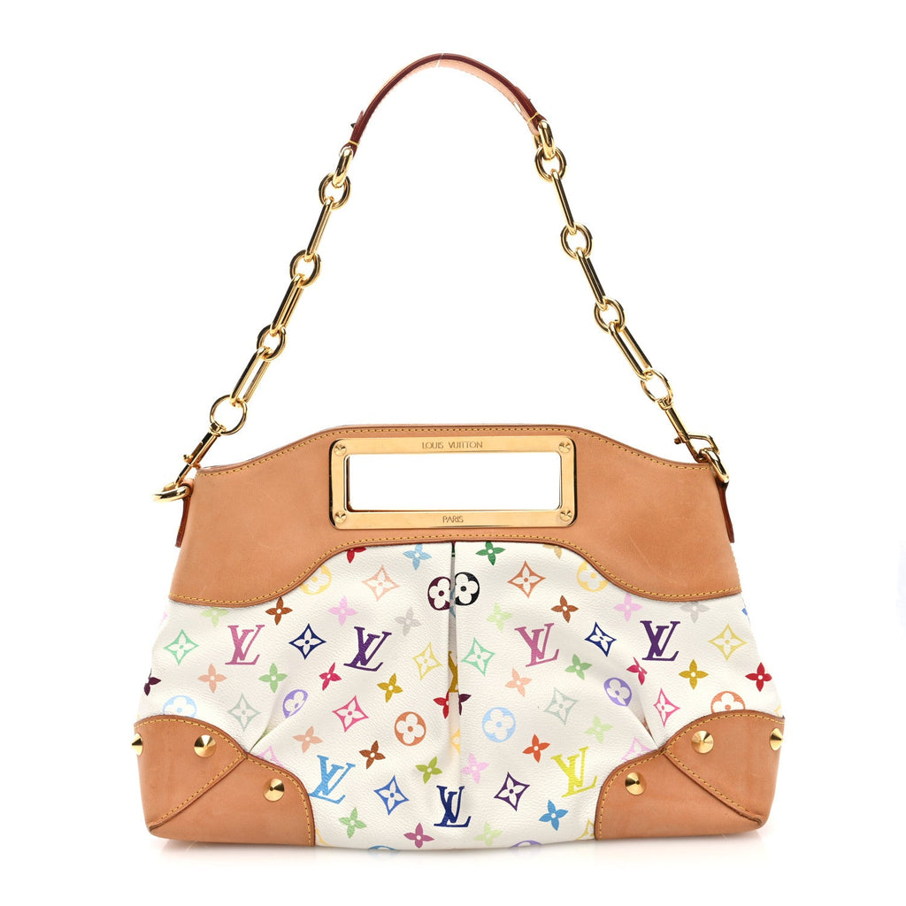 Monogram Multicolor Judy MM White