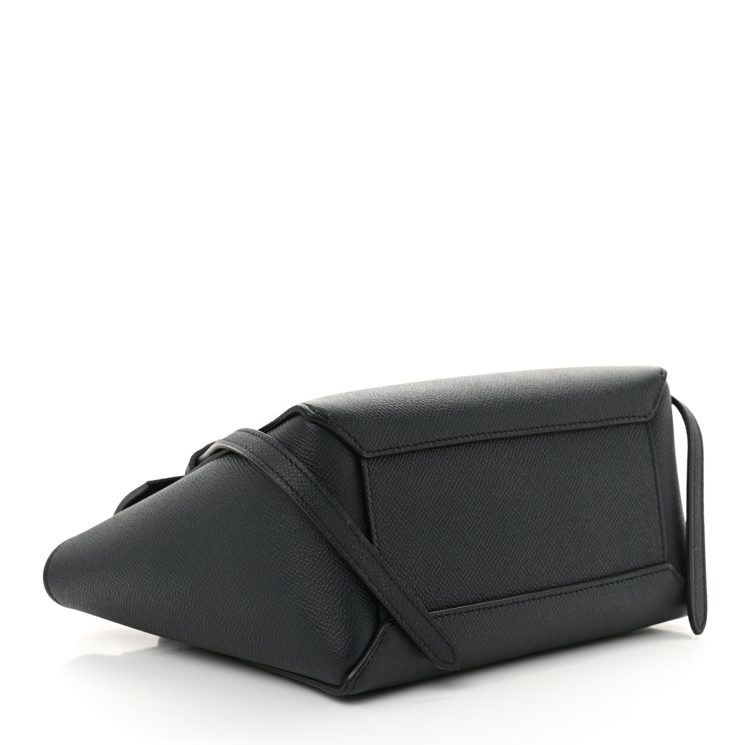 Grained Calfskin Nano Belt Bag Navy
