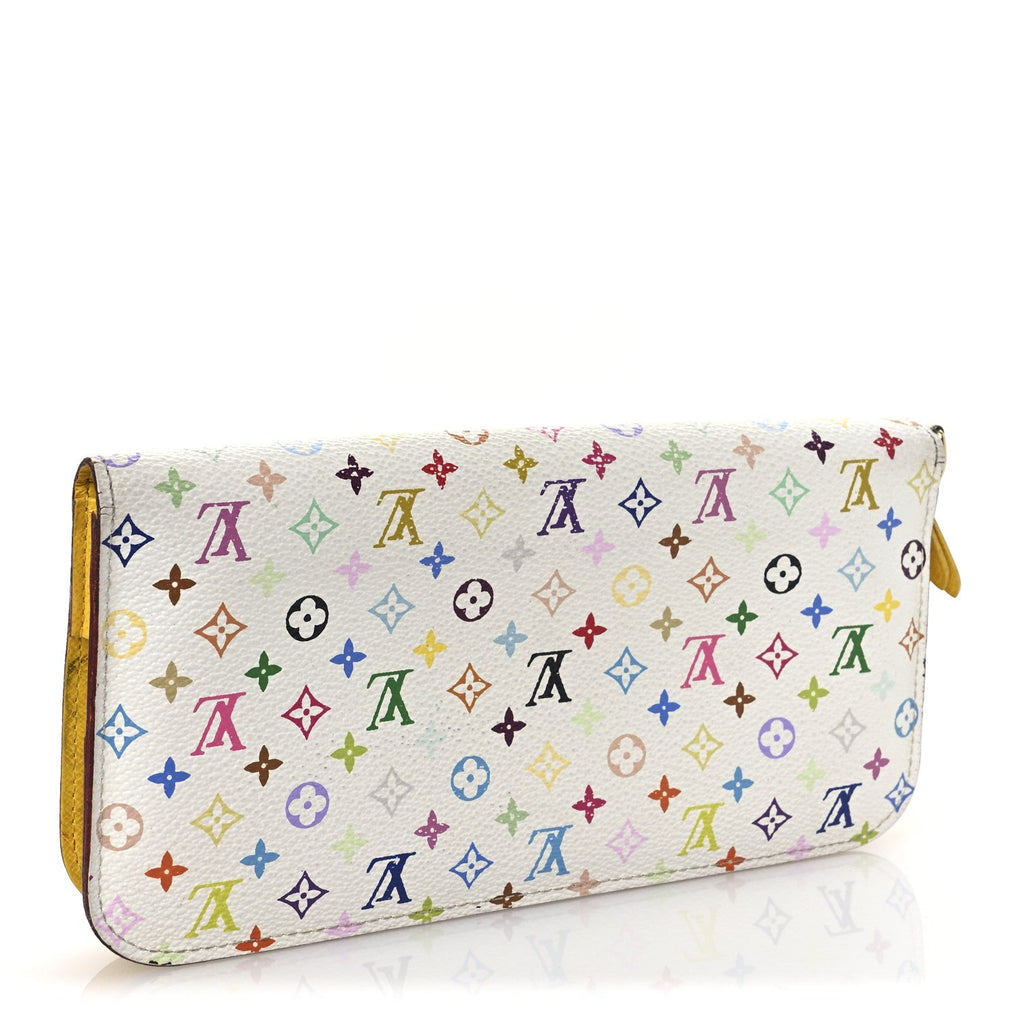 Monogram Multicolor Insolite Wallet White Citron