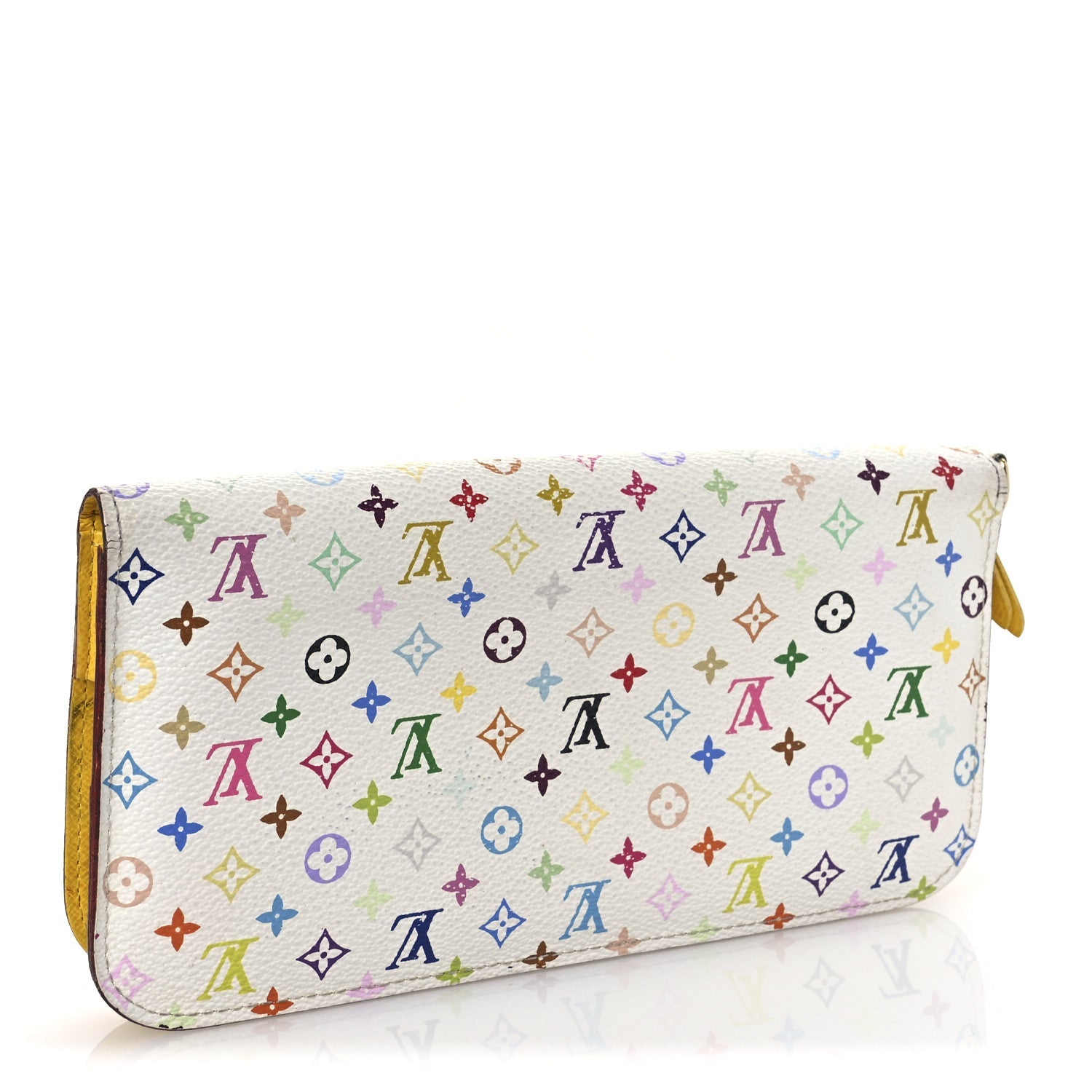 Monogram Multicolor Insolite Wallet White Citron