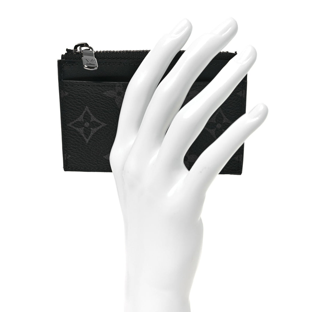 Monogram Eclipse Zipped  Holder Black