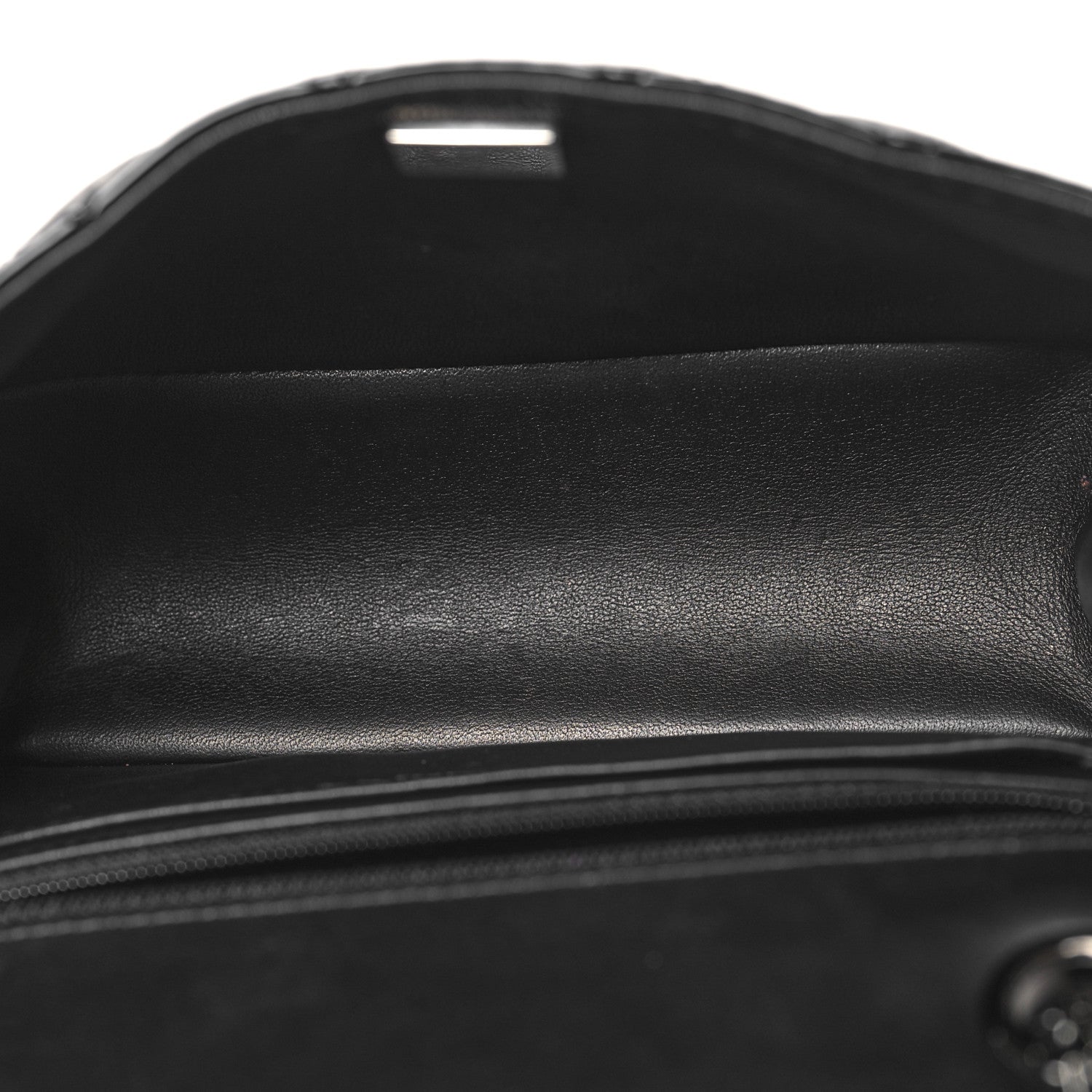 Patent Calfskin Quilted 2.55 Reissue Mini Flap So Black