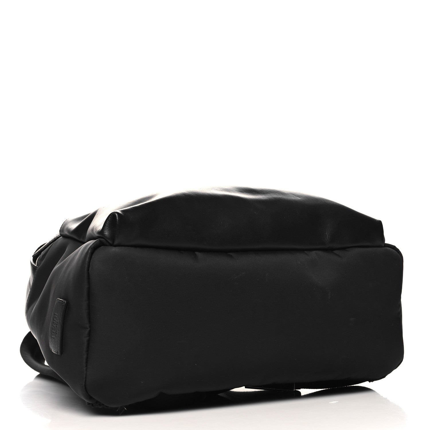 Nylon Vitello Liberty Vitello Dolce Monster Eyes Rounded Backpack Black Sunflower
