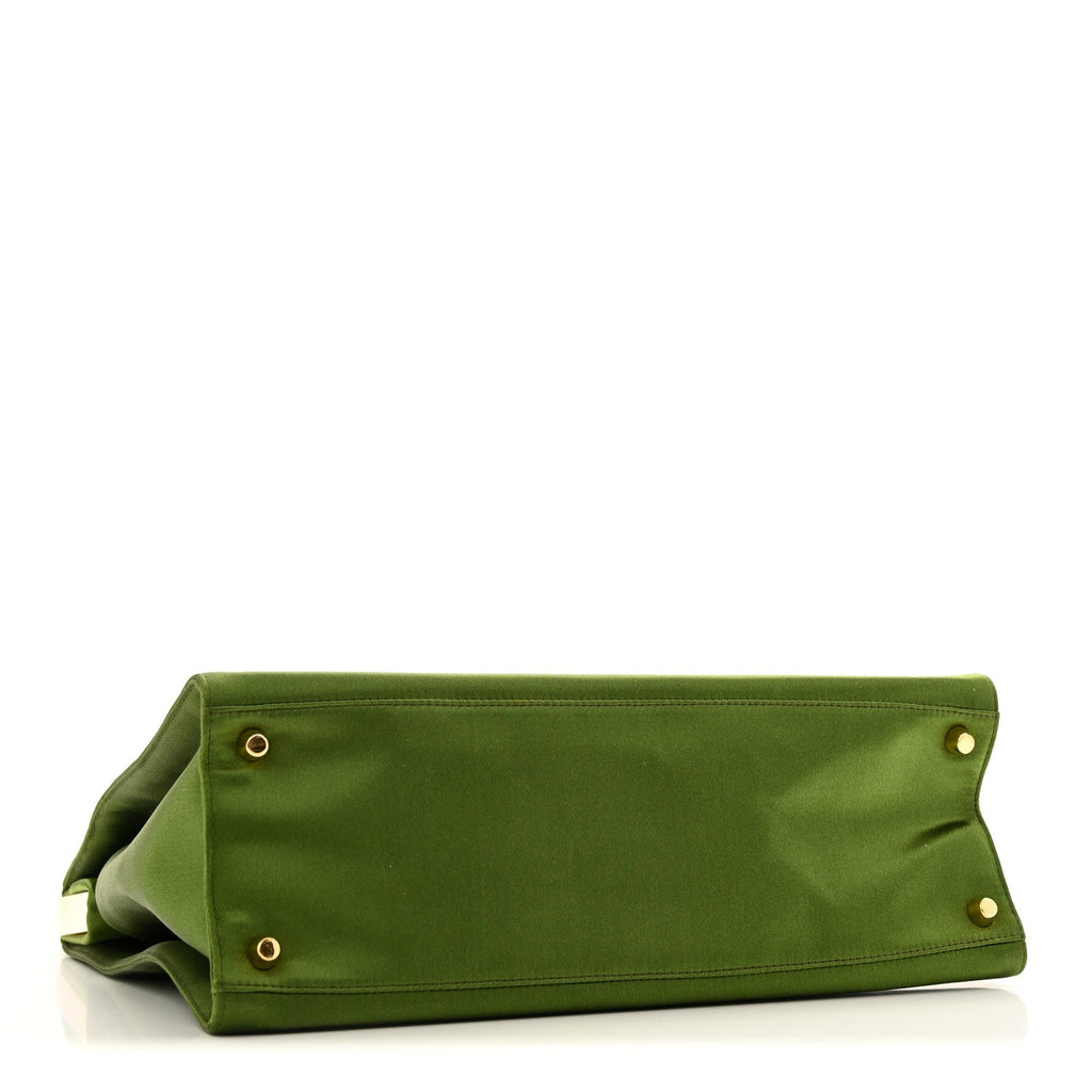 Satin Framed Bag Felce