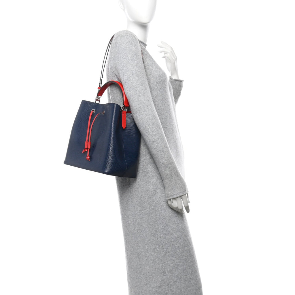 Epi Neonoe Indigo Coquelicot