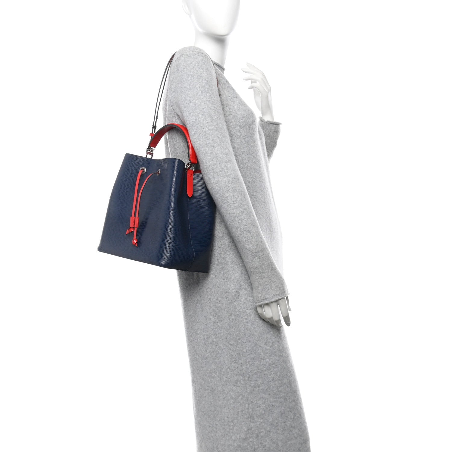 Epi Neonoe Indigo Coquelicot