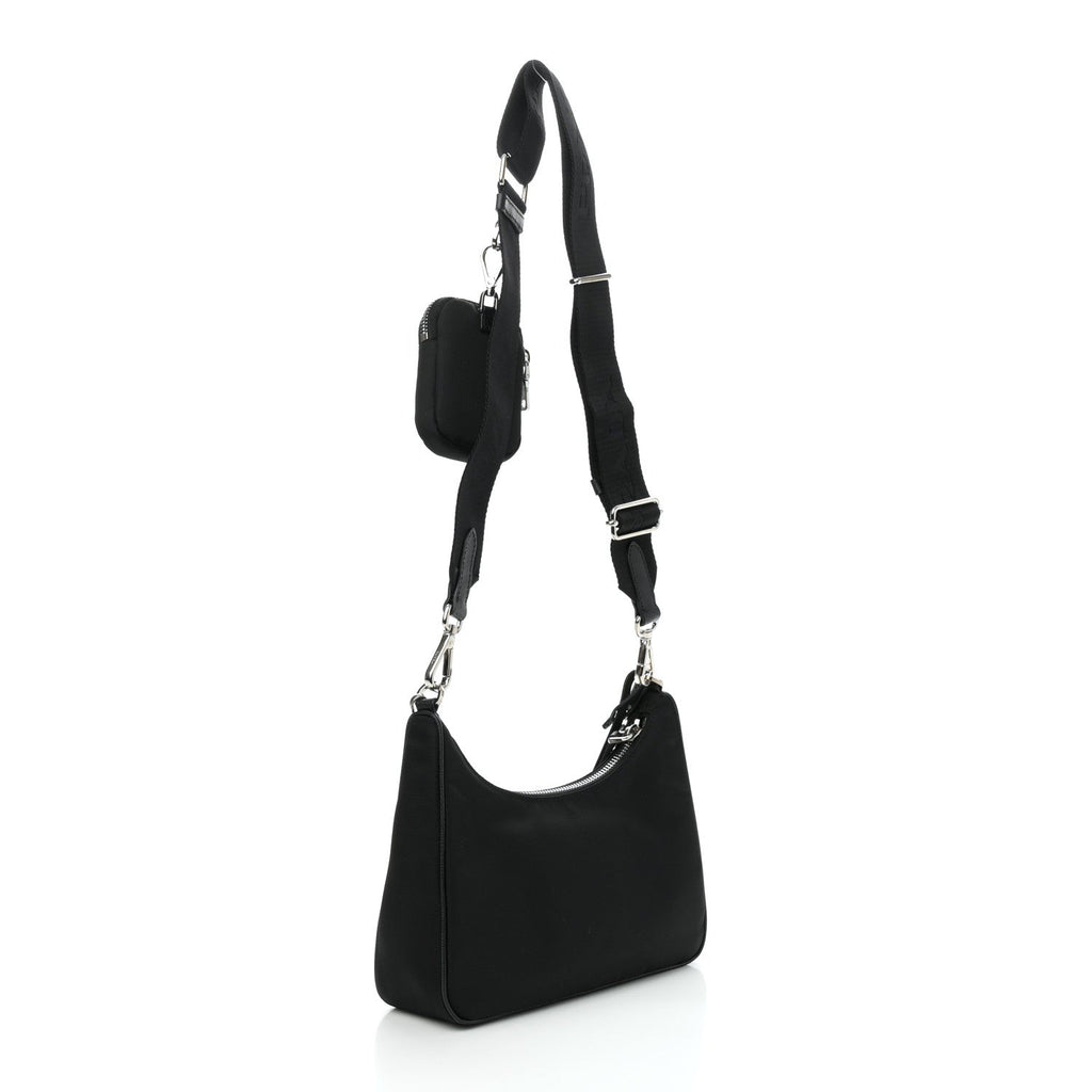 Nylon Re-Edition 2005 Shoulder Bag Black