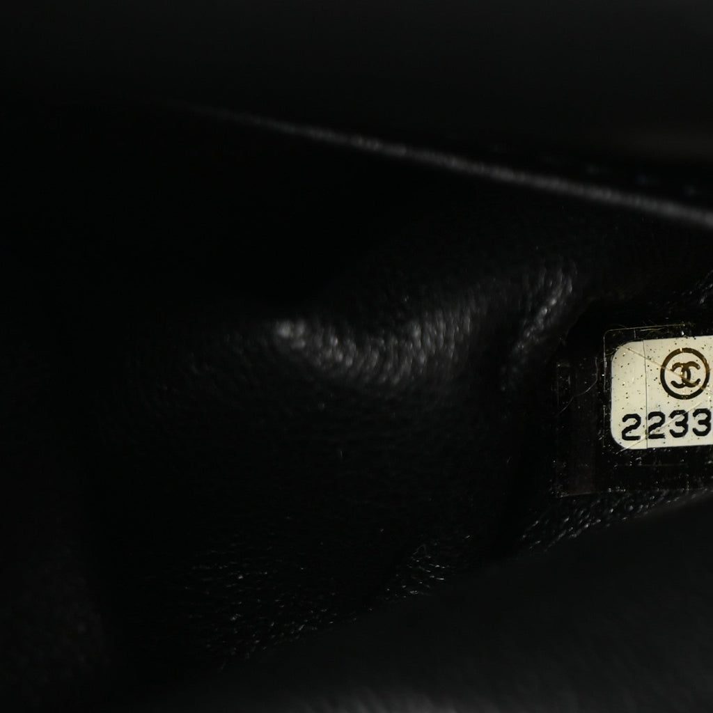 Aged Calfskin Quilted Casino 2.55 Reissue 225 Flap Black
