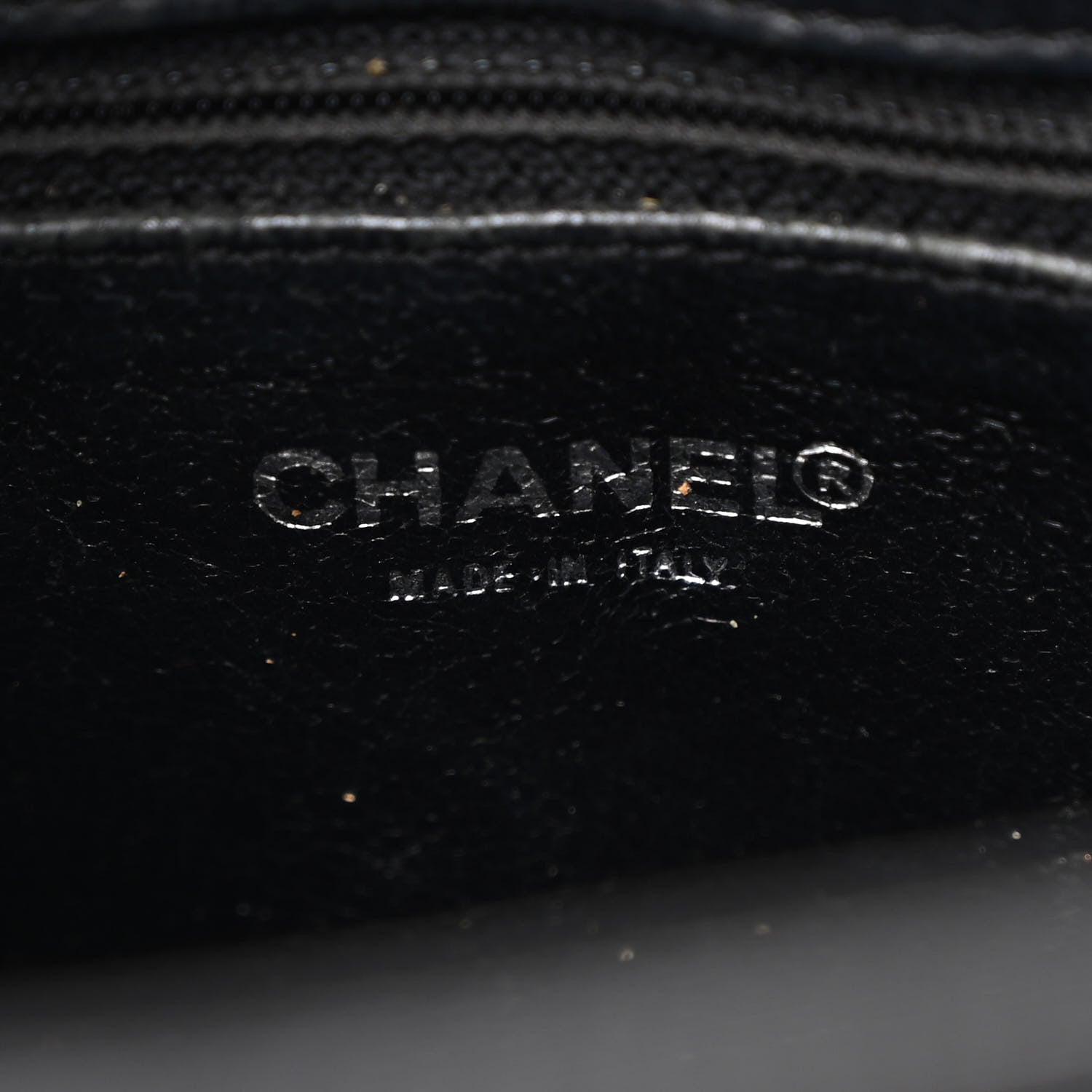 Caviar Quilted Medallion Tote Black