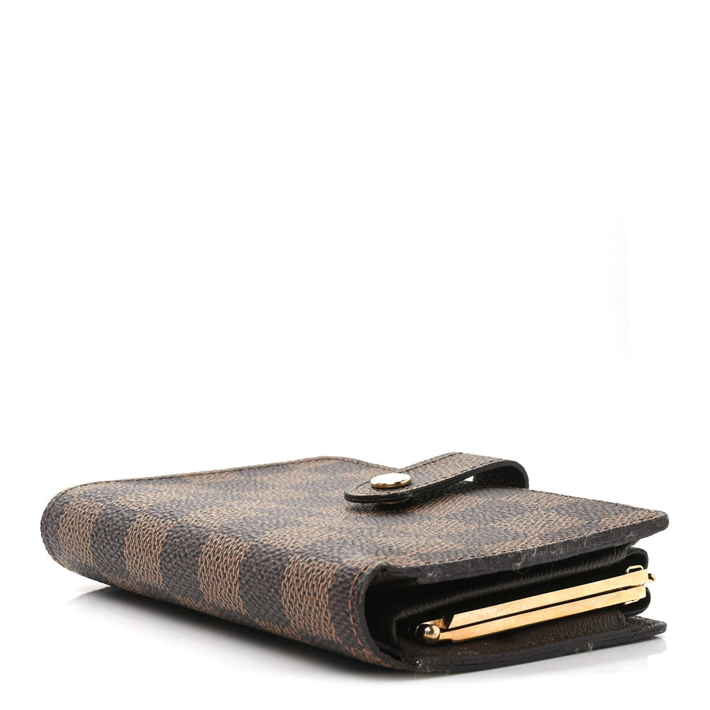 Damier Ebene French Purse Wallet