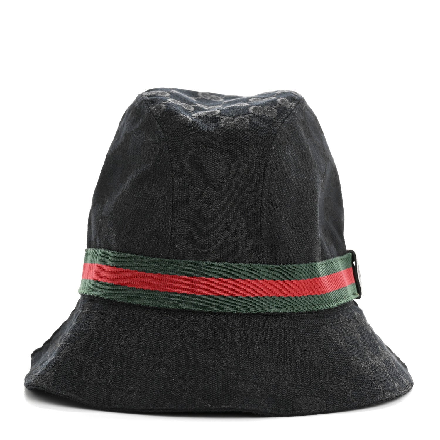 Monogram Web Bucket Hat M Black