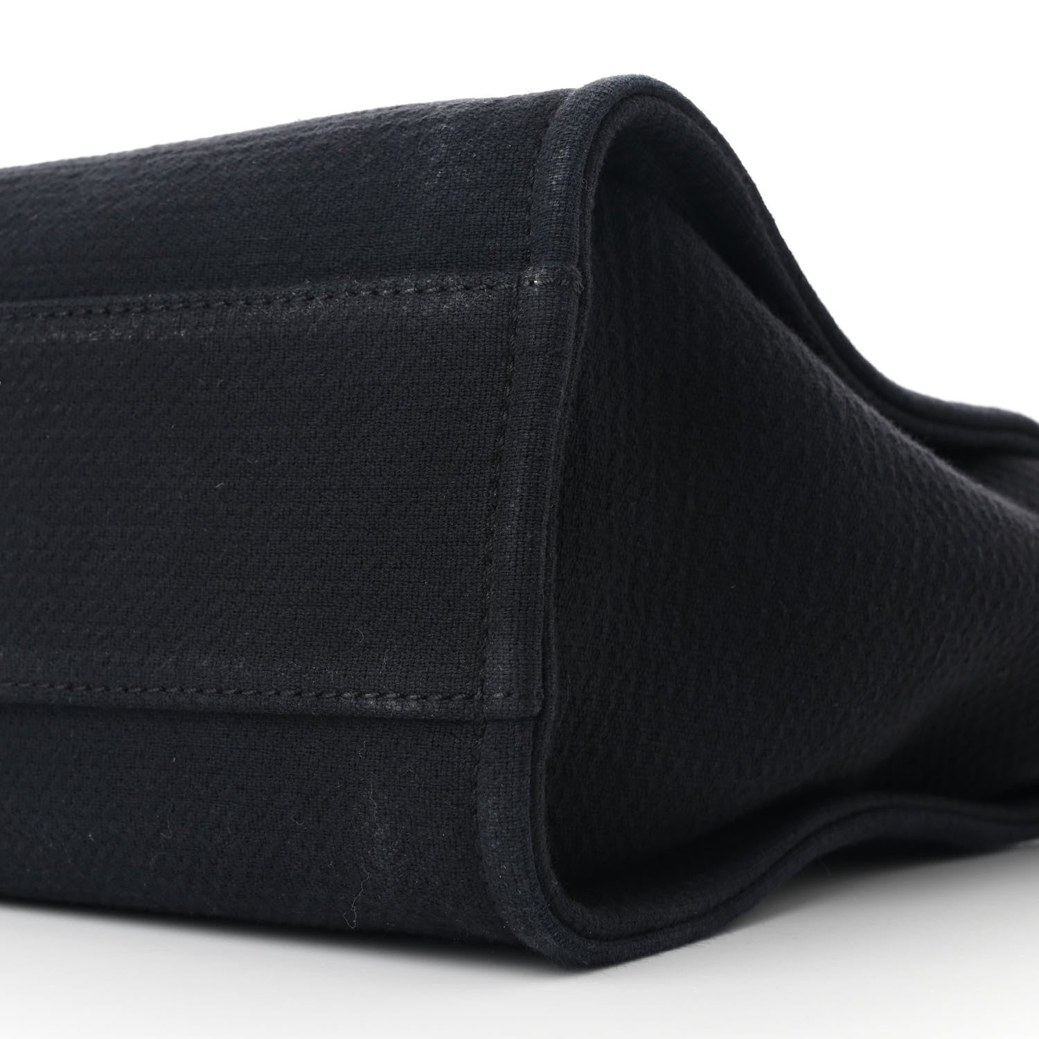 Mixed Fibers Small Deauville Tote Black