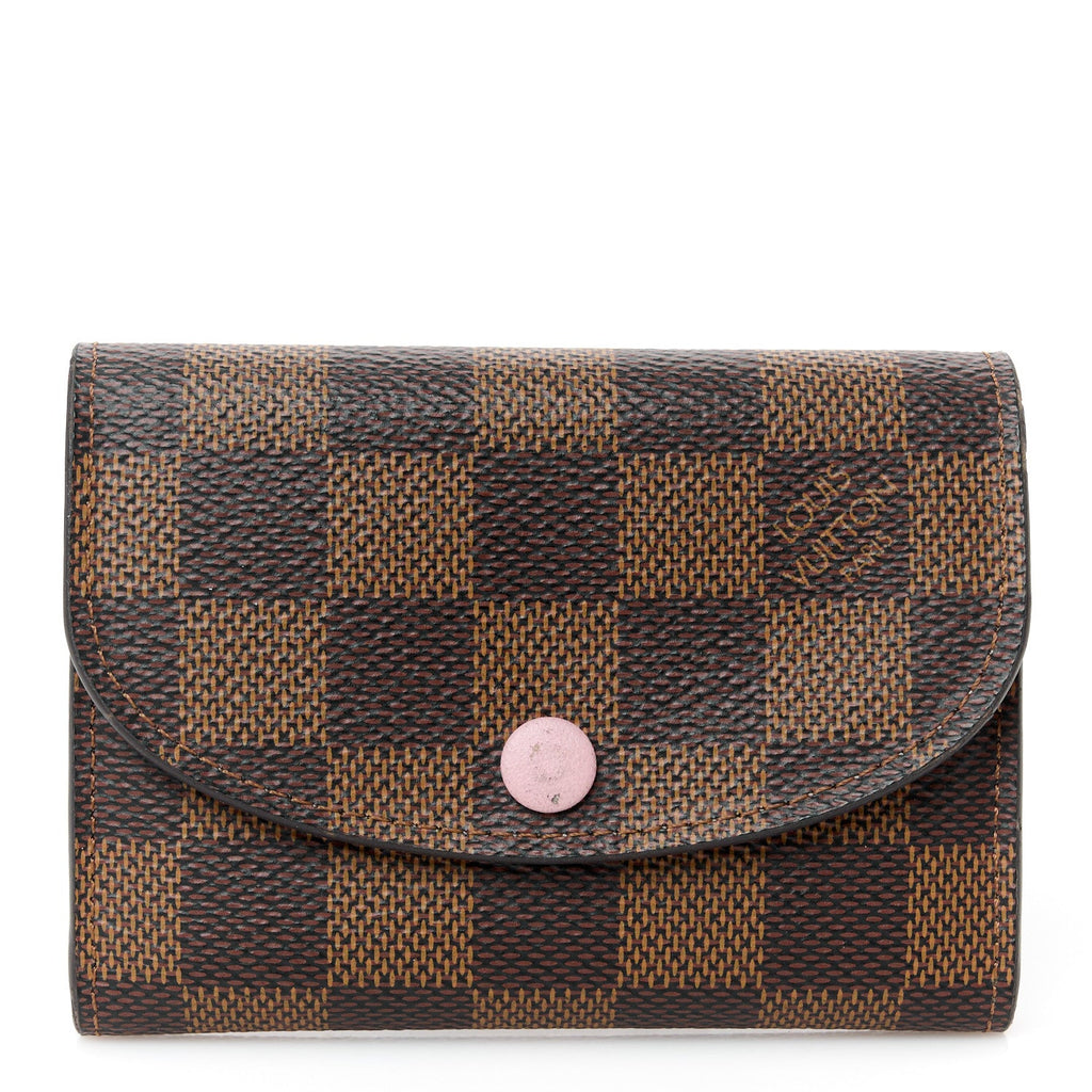 Monogram Rosalie Coin Purse Rose Ballerine