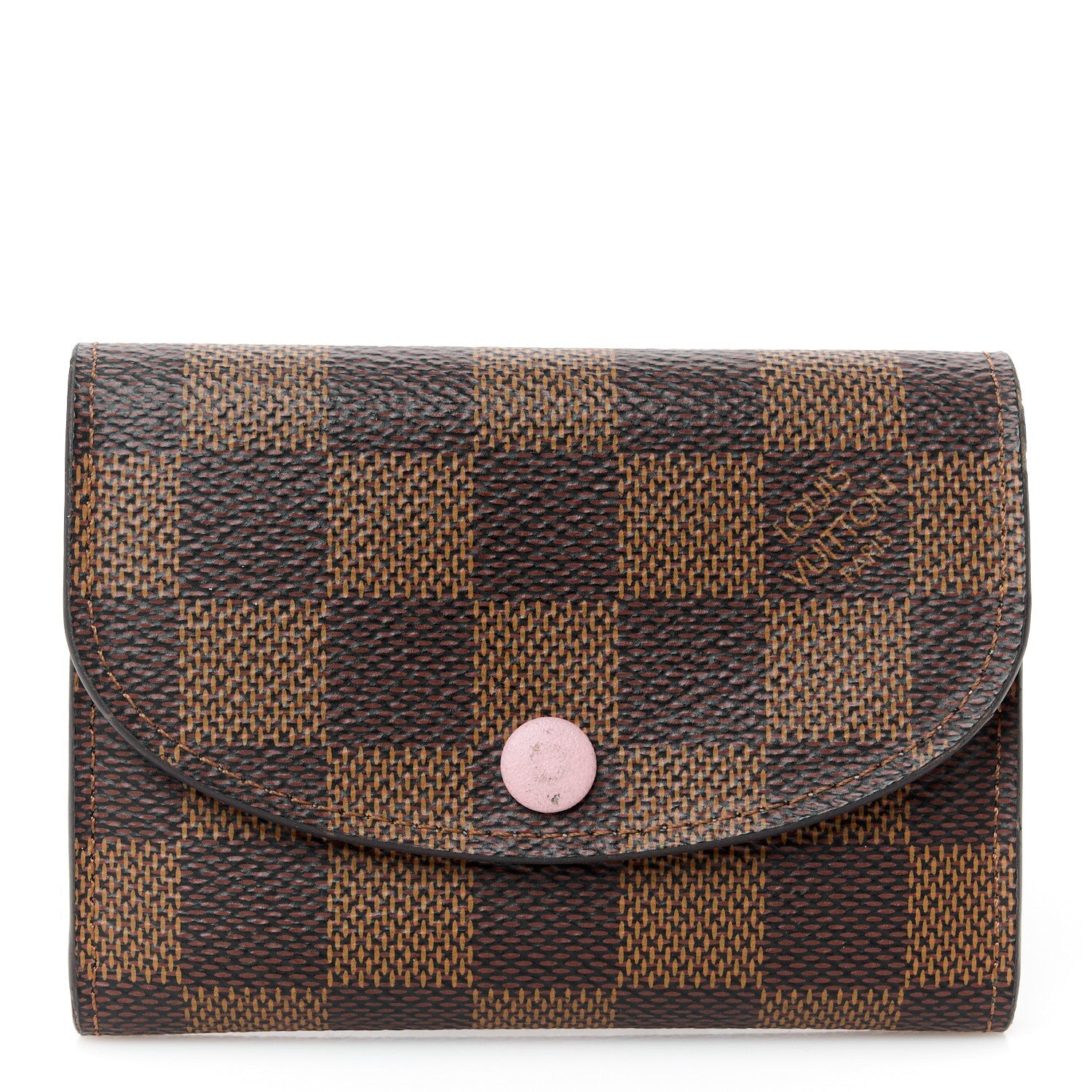 Monogram Rosalie Coin Purse Rose Ballerine