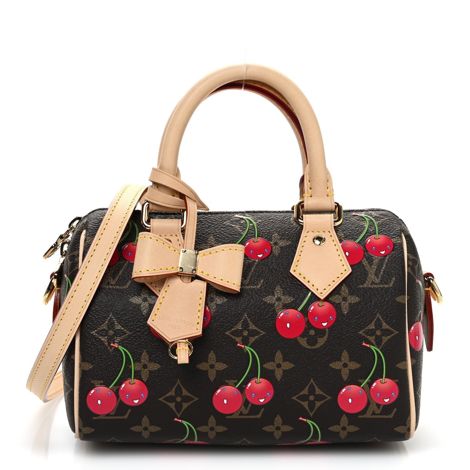 LV X TM Monogram Cerises Speedy Bandouliere 20