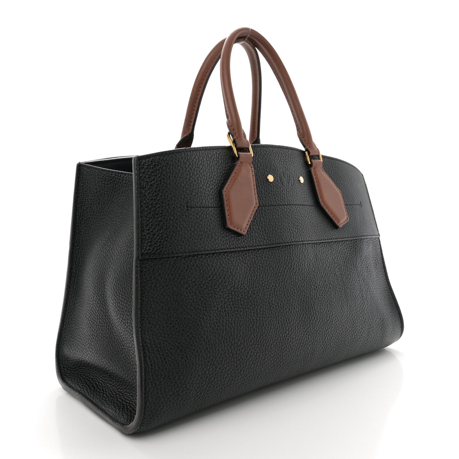 Calfskin City Steamer EW Black Gold