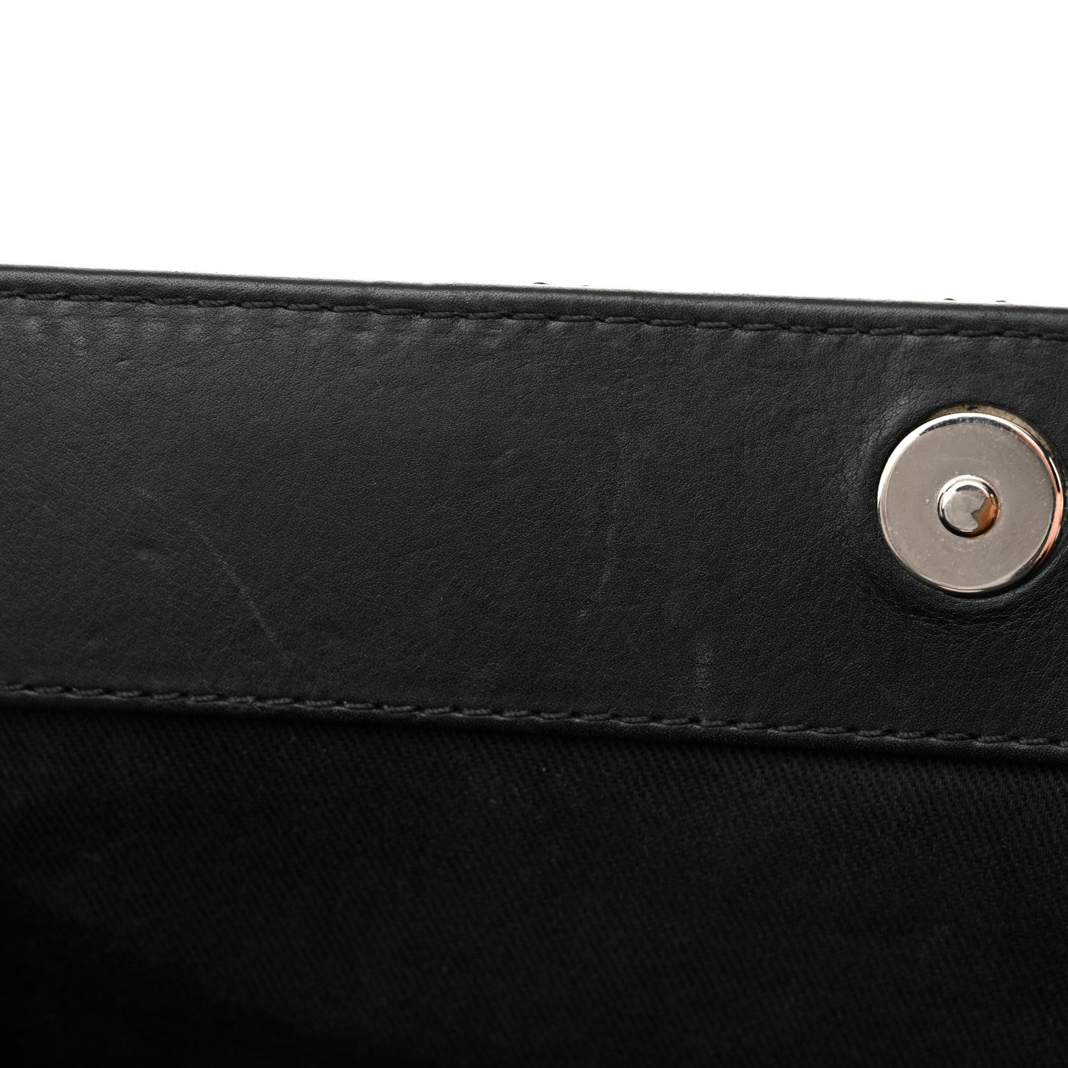 Patent Quilted Timeless CC Shopping Tote Black